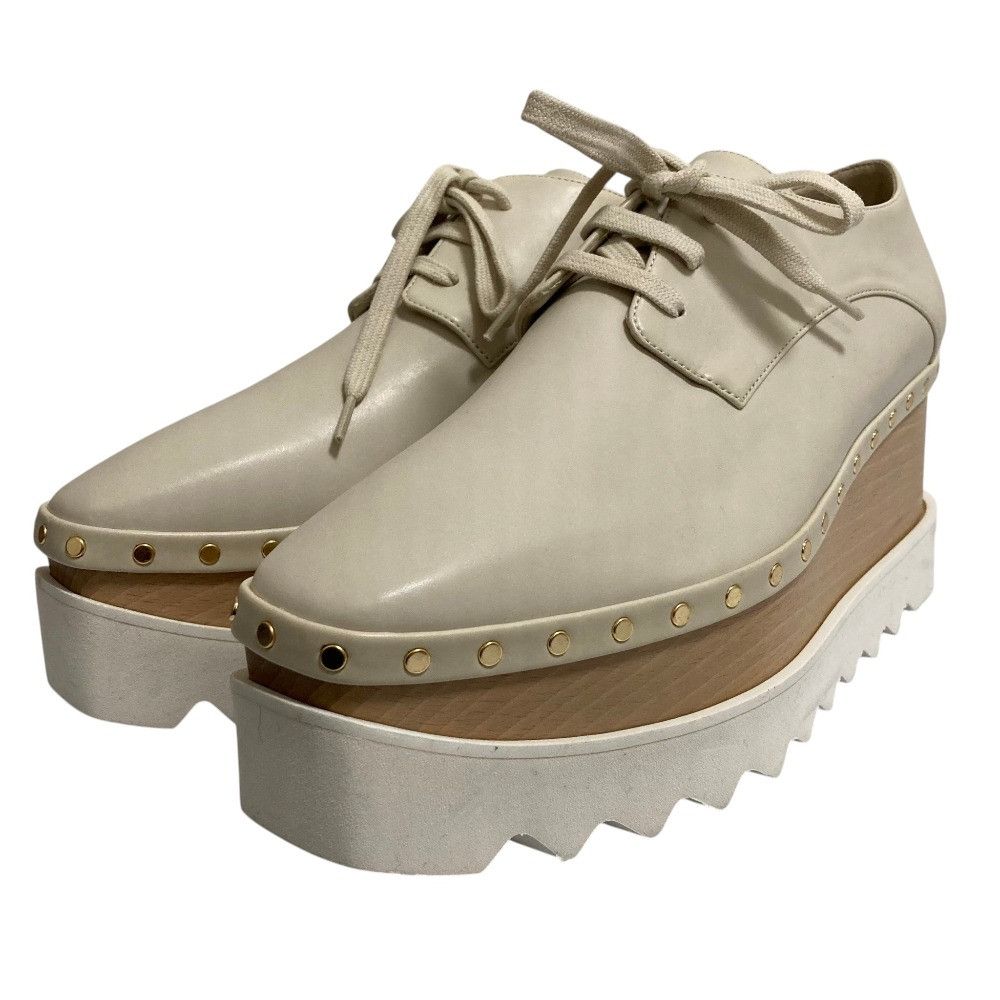 Stella McCartney Stella Mccartney Stella McCartney Elyse Platform Shoes Plastic / Synthetic Shoes 800316 DUTY FREE for USA Size ONE SIZE - 1 Thumbnail