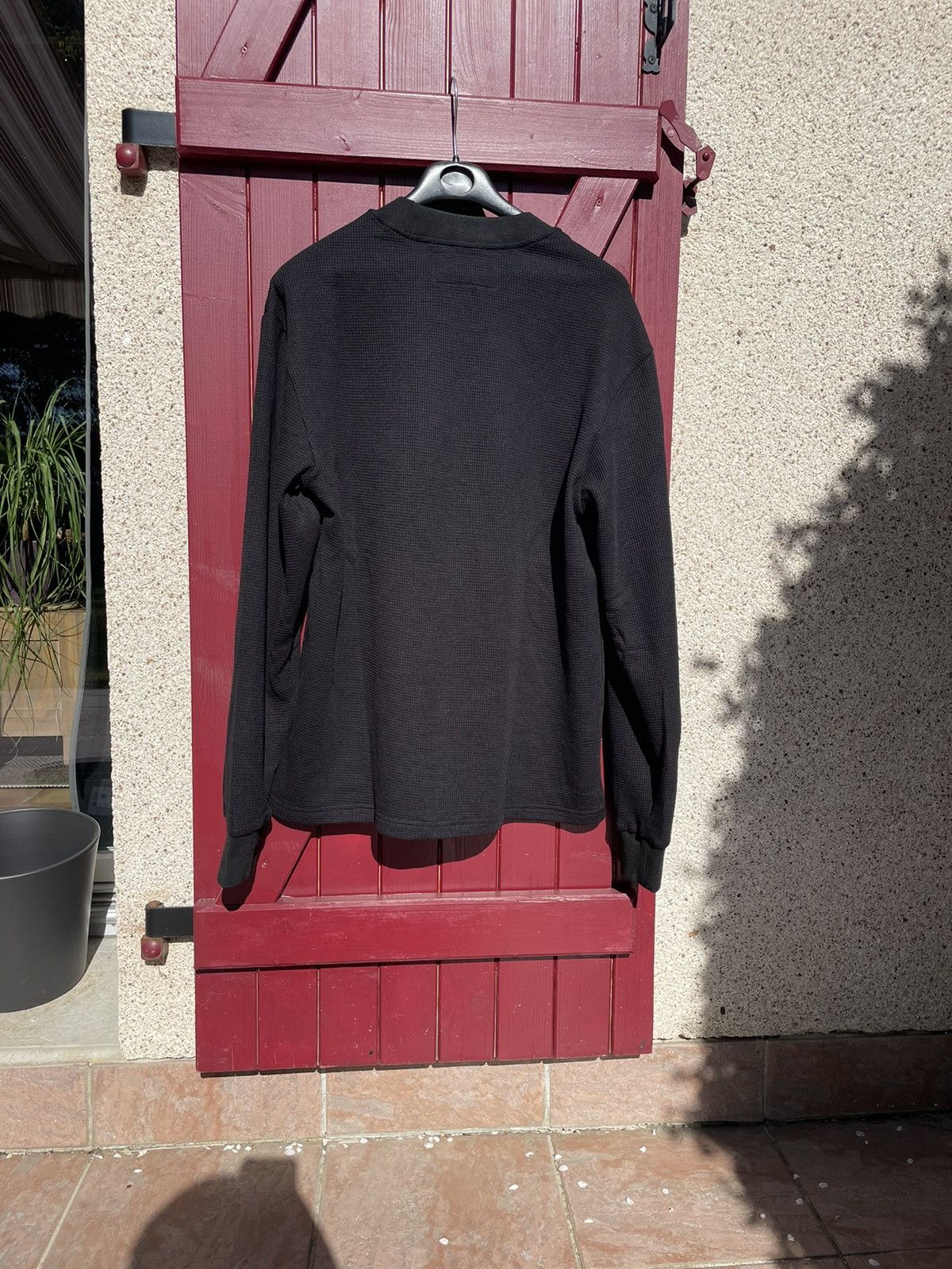 Corteiz corteiz alcatraz waffle jumper black and yellow Size US M / EU 48-50 / 2 - 2 Thumbnail