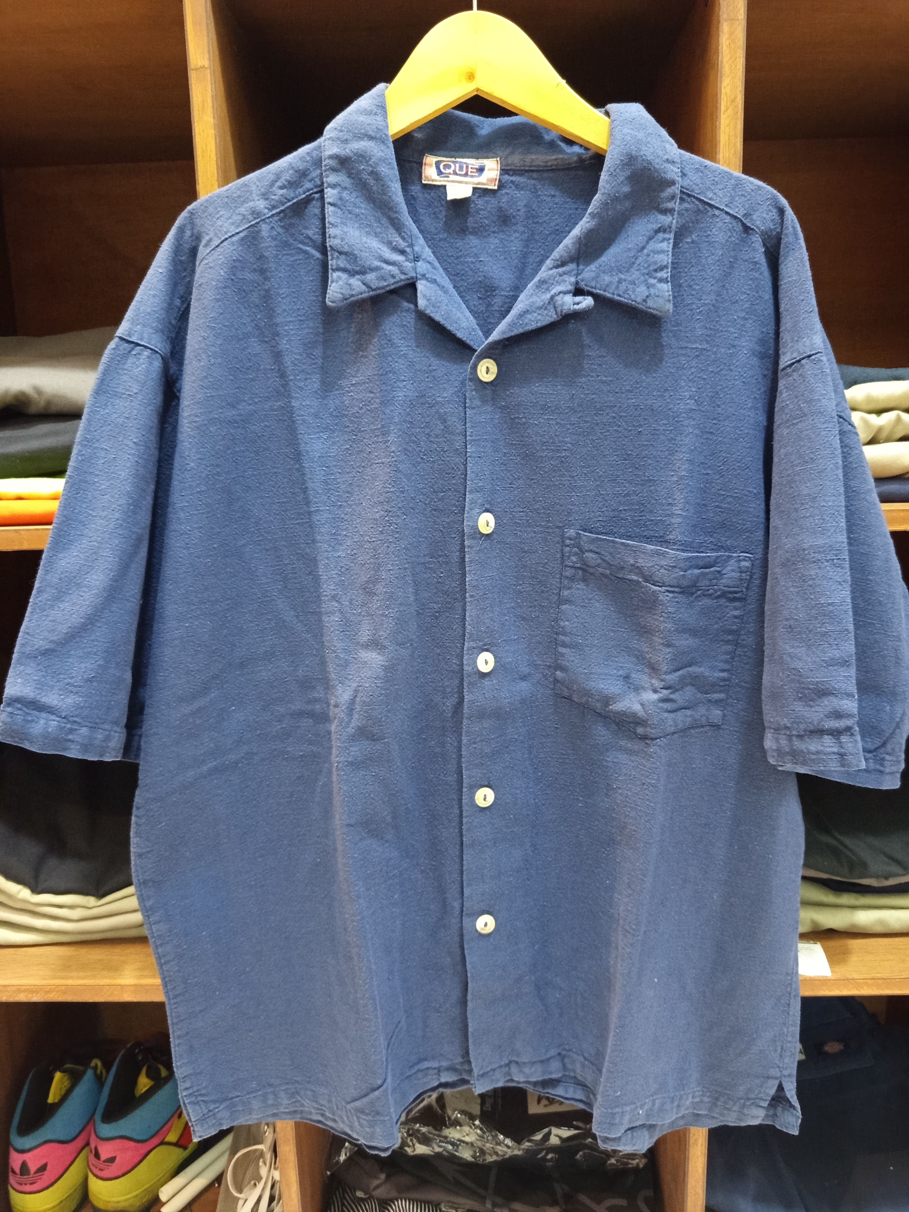 Quiksilver 1980s Quiksilver Made in USA Cotton Shirt Size US L / EU 52-54 / 3 - 1 Thumbnail