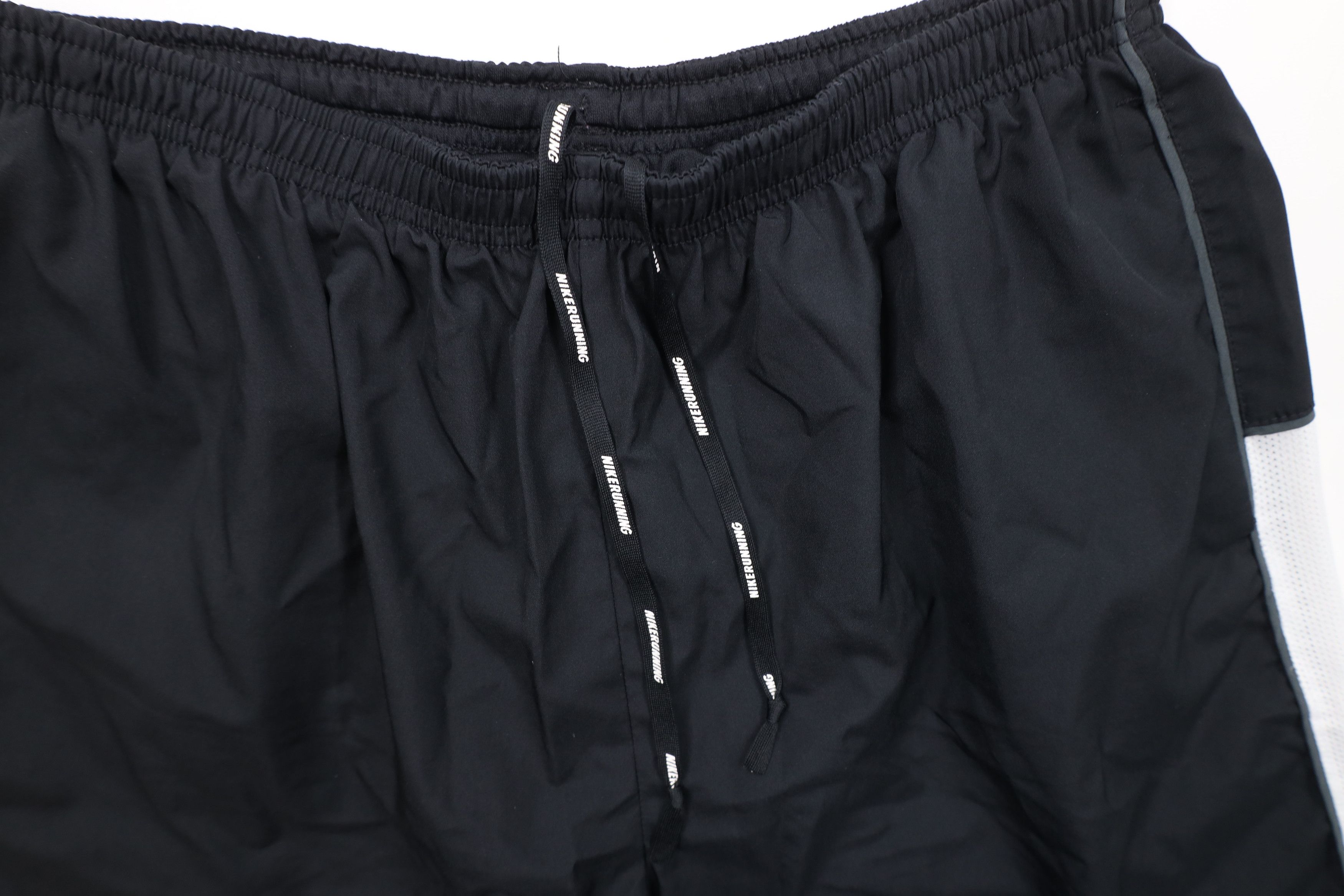 Nike × Vintage Vintage Nike Scott Mini Swoosh Reflective Lined Shorts Black Size US 34 / EU 50 - 6 Thumbnail