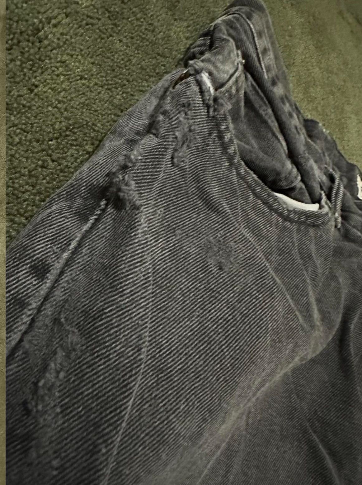 Levi's Black washed Levi's 550 straight leg jeans Size US 40 / EU 56 - 3 Thumbnail