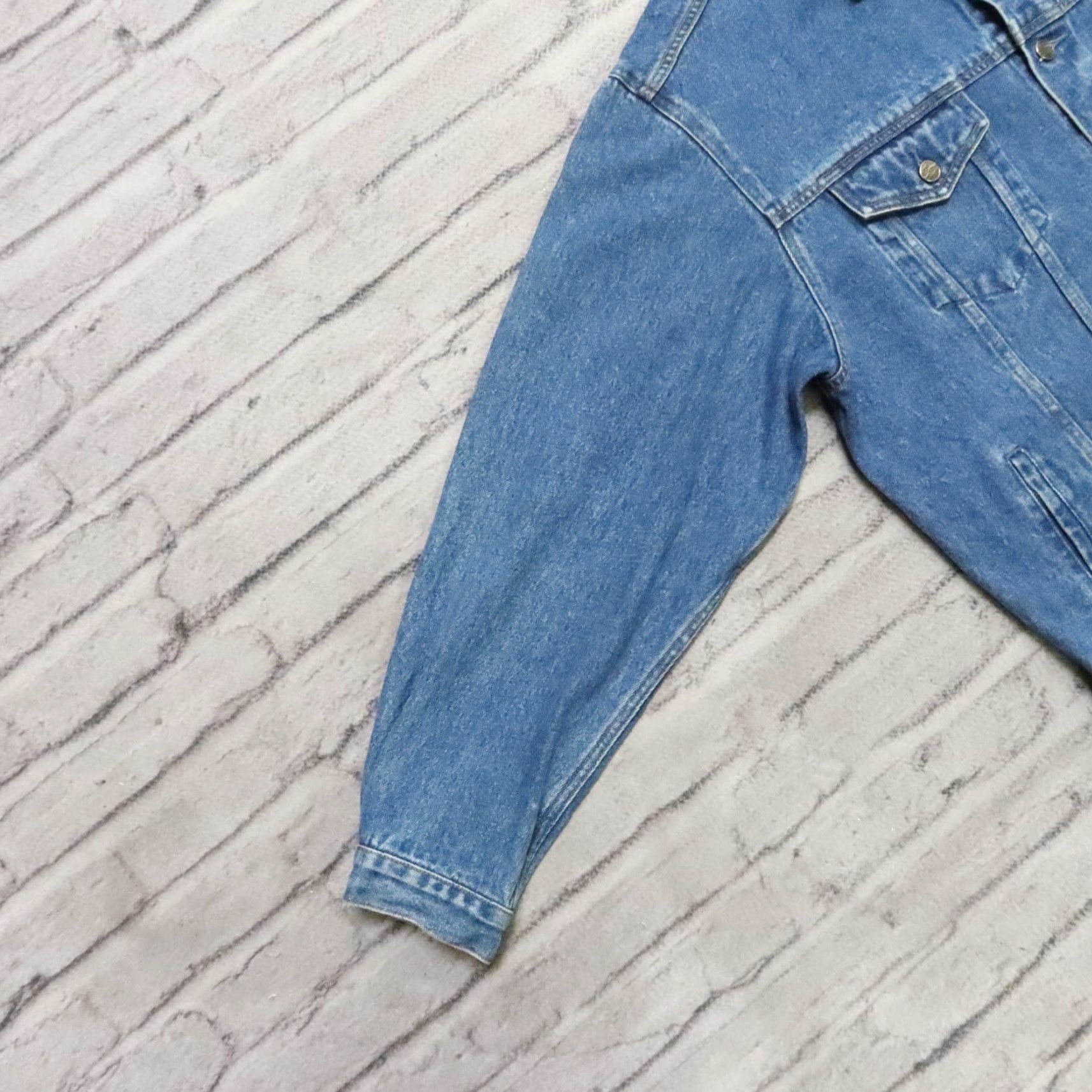 Port Authority VINTAGE Napster Denim Trucker Jacket - 90s Rare Blue L Mens Jacket Size US L / EU 52-54 / 3 - 4 Thumbnail