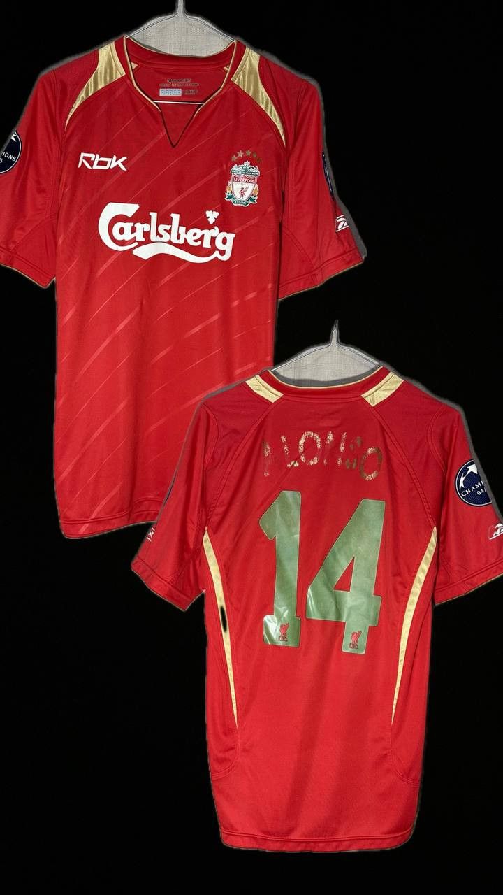 Reebok Liverpool 2005- 2006 Home ALONSO 14 football jersey Reebok Size US S / EU 44-46 / 1 - 1 Thumbnail