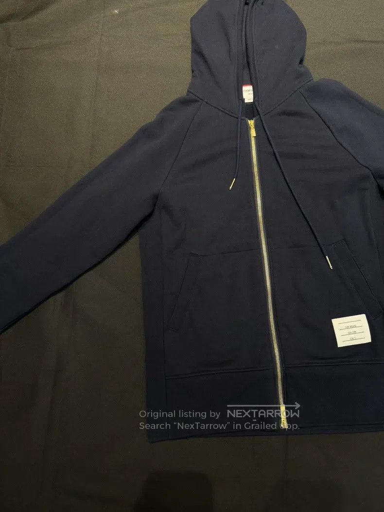 Thom Browne Thom Browne Pantsuit with zippered ribbed drawstring hood Size US XXL / EU 58 / 5 - 3 Thumbnail