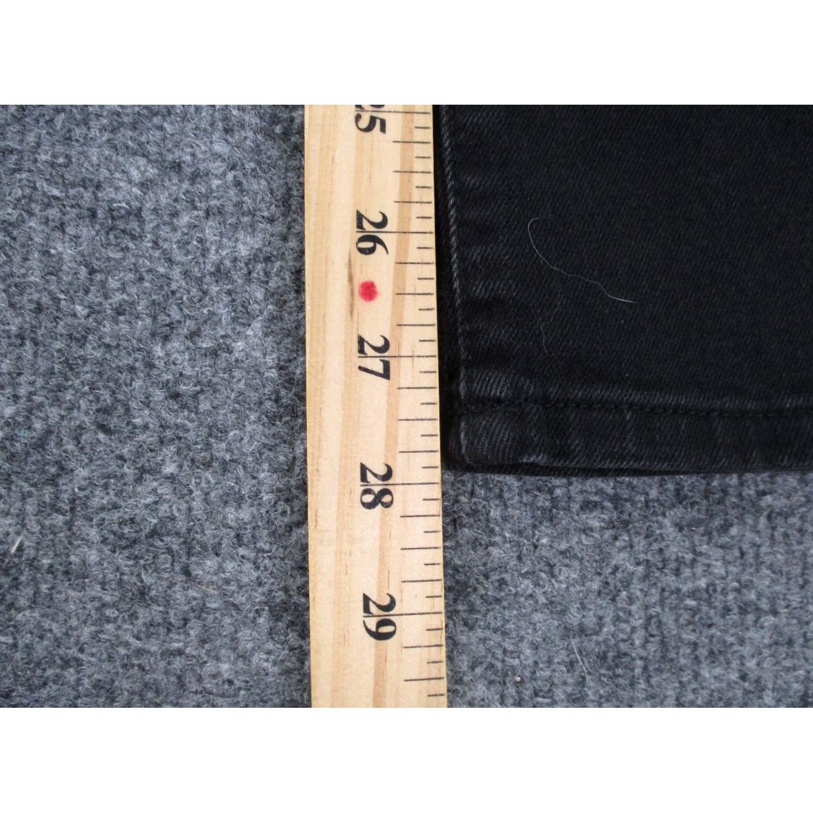 Ralph Lauren Ralph Lauren Jeans Womens 10 Denim Premier Straight Authentic Stretch Casual NEW Jeans Womens 10 Black Denim Straight Stretch Pockets 32W 28Inseam Size 24" / US 00 / IT 34 - 4 Thumbnail