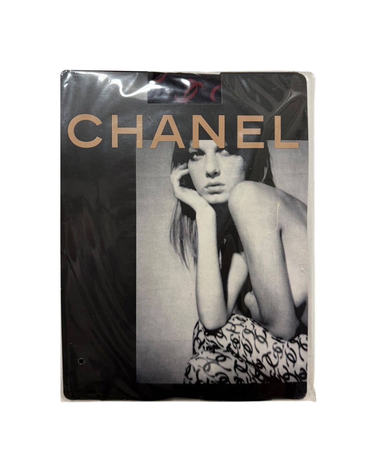 Chanel CHANEL Fall Winter 2000 Monogram CC Logo Tights Size 26" / US 2 / IT 38 - 1 Thumbnail