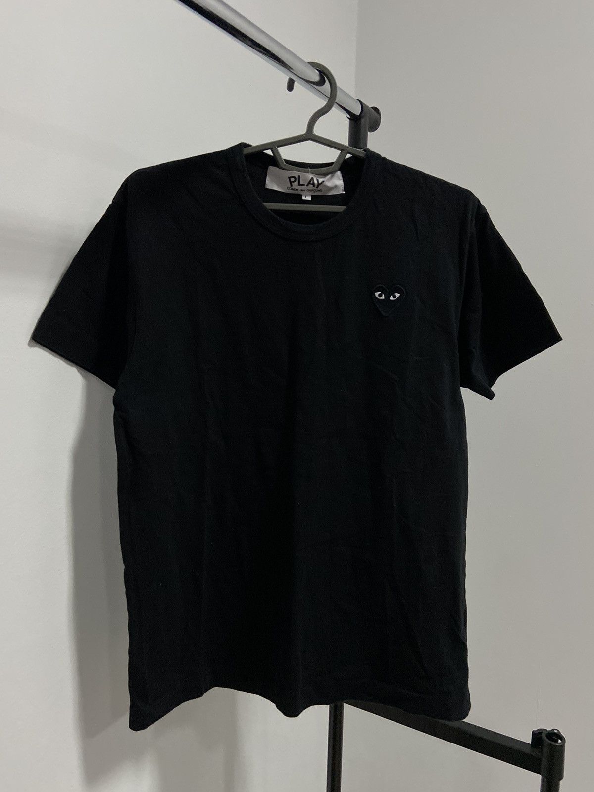 Comme des Garcons PLAY × Japanese Brand × Vintage Play Come Des Garcons Vintage T Shirt heart Logo Japanese Size US L / EU 52-54 / 3 - 1 Thumbnail