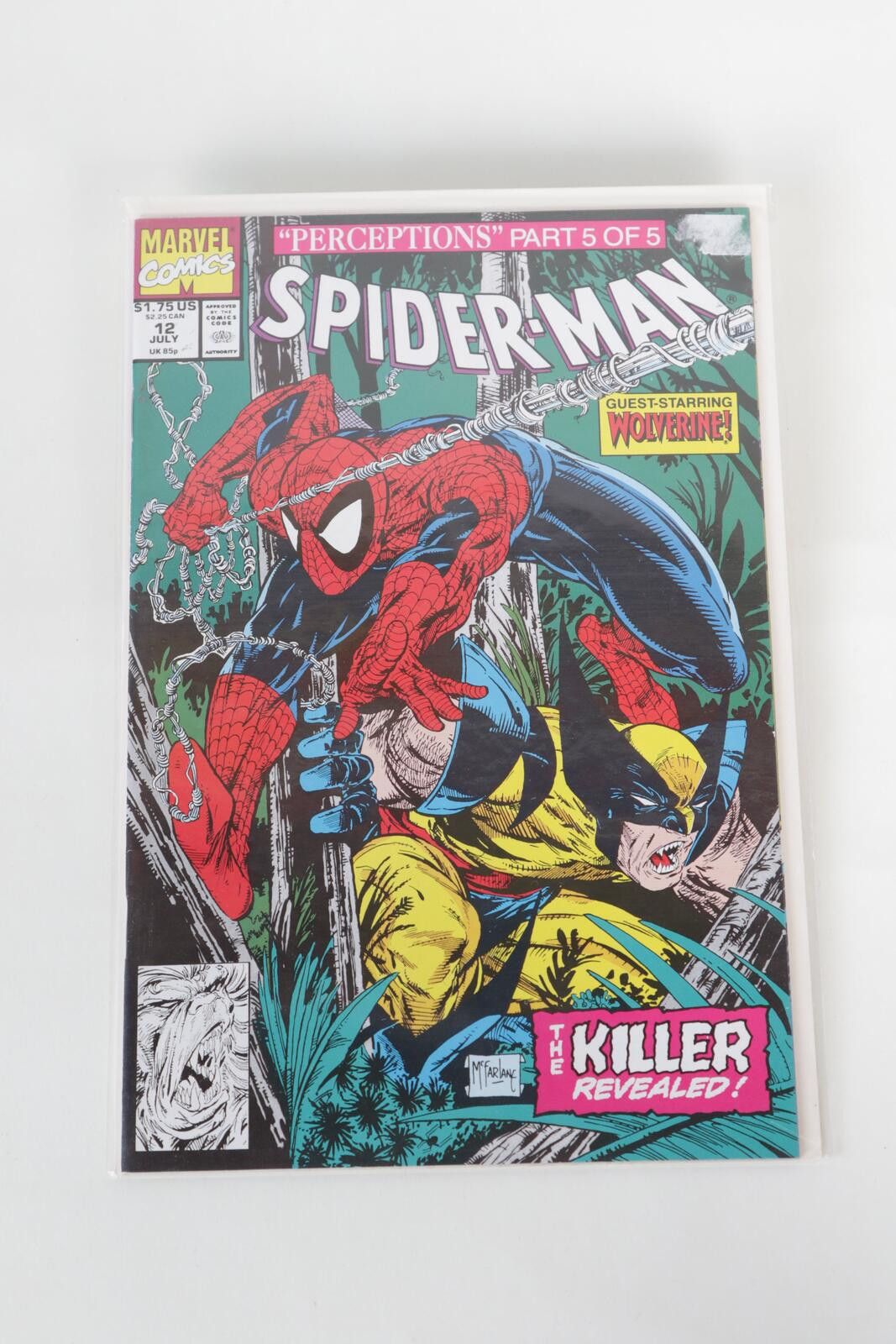 Marvel Comics 91' Marvel Comics Spider-Man Perceptions Part 1-5 Comics Size ONE SIZE - 2 Thumbnail