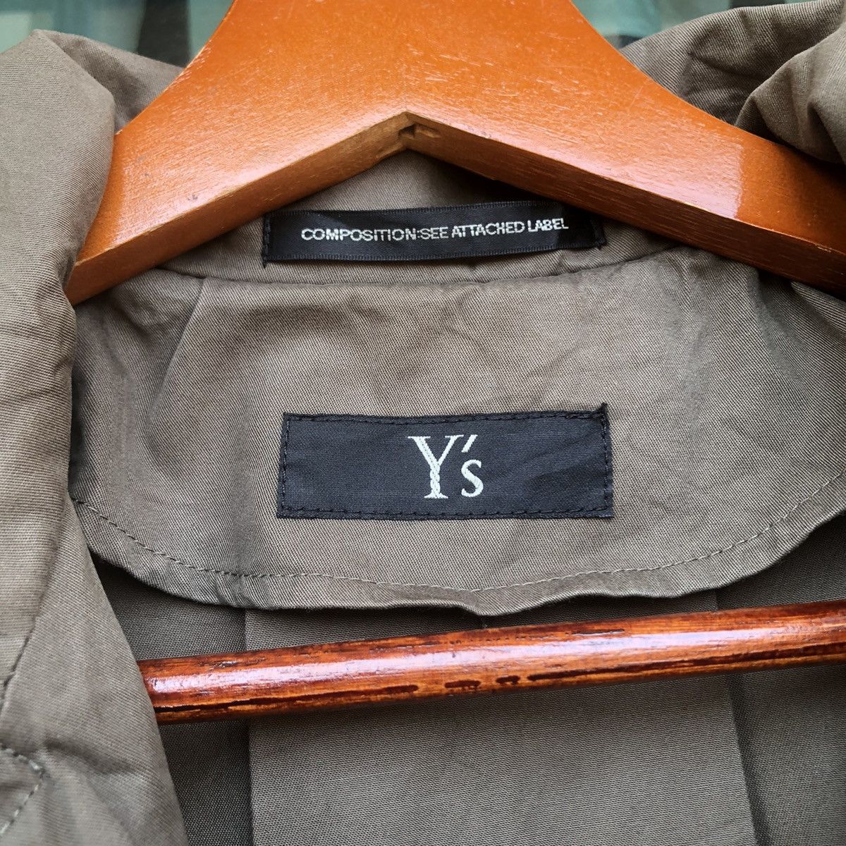 Y's × Yohji Yamamoto Y’S By Yohji Yamamoto Born Product Trech Coat Size M / US 6-8 / IT 42-44 - 4 Thumbnail