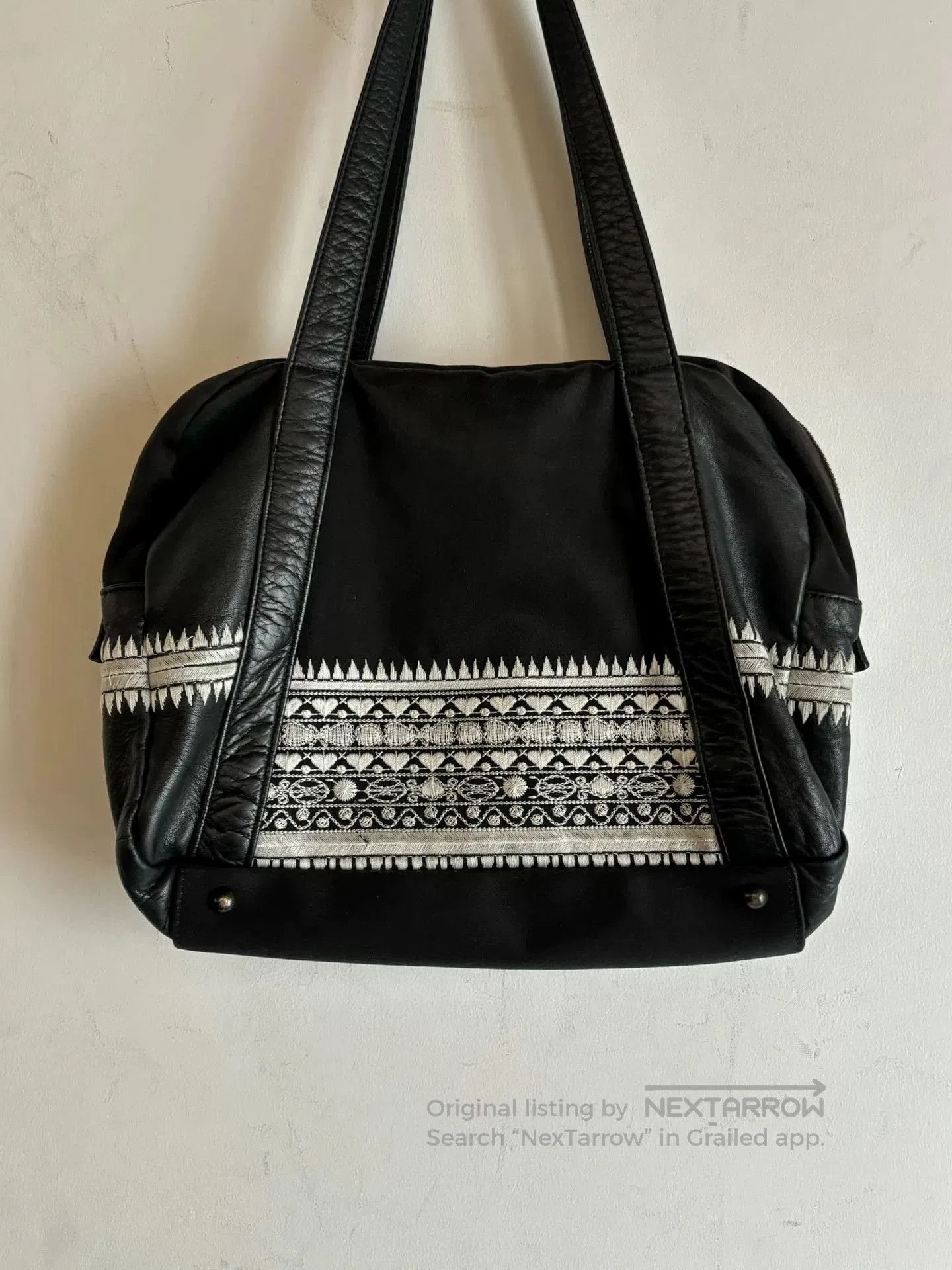 Jean Paul Gaultier Jean Paul Gaultier Embroidered Side Bag. Size ONE SIZE - 1 Thumbnail