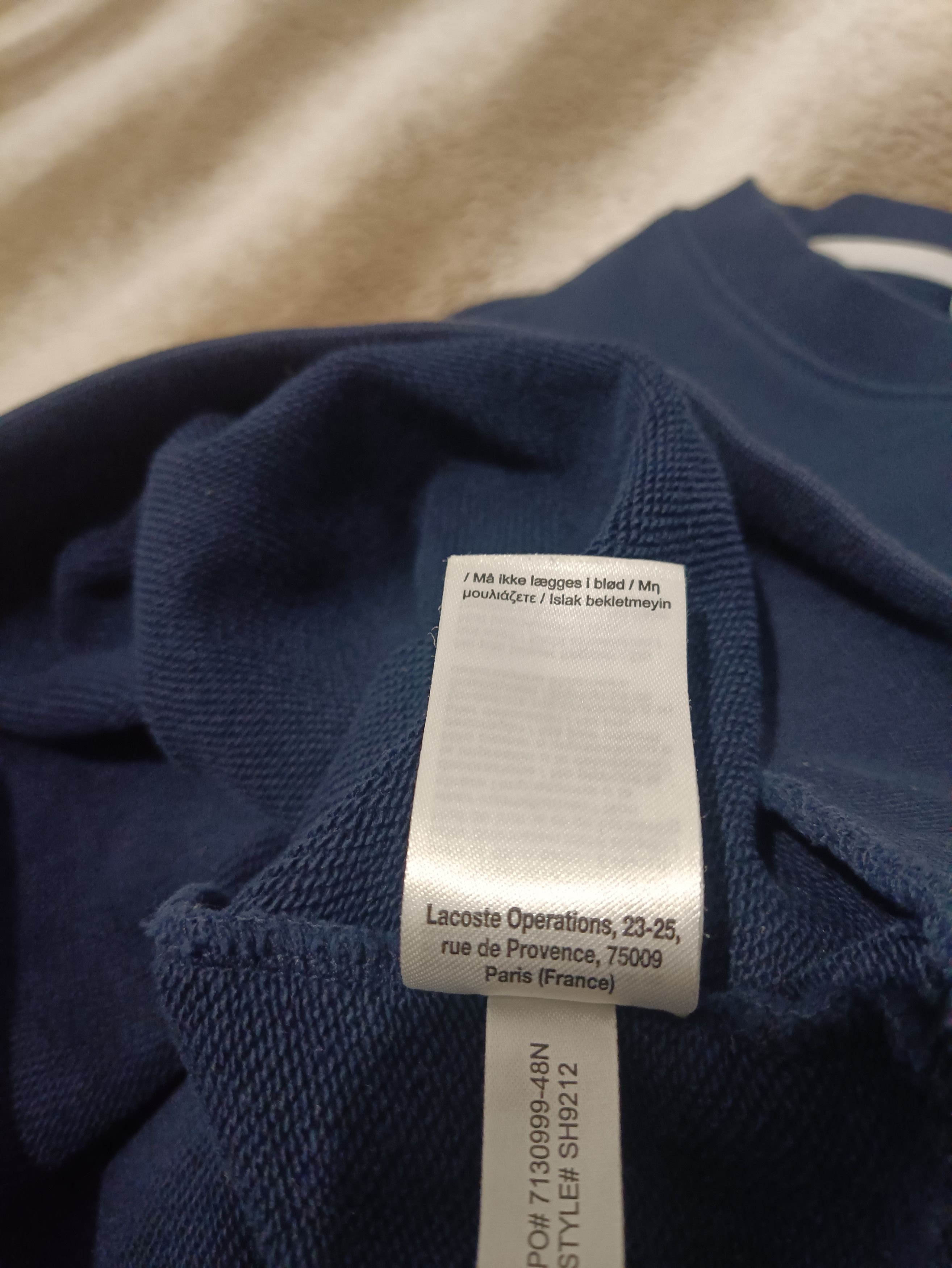 Lacoste Sweatshirt Lacoste Size US S / EU 44-46 / 1 - 6 Thumbnail