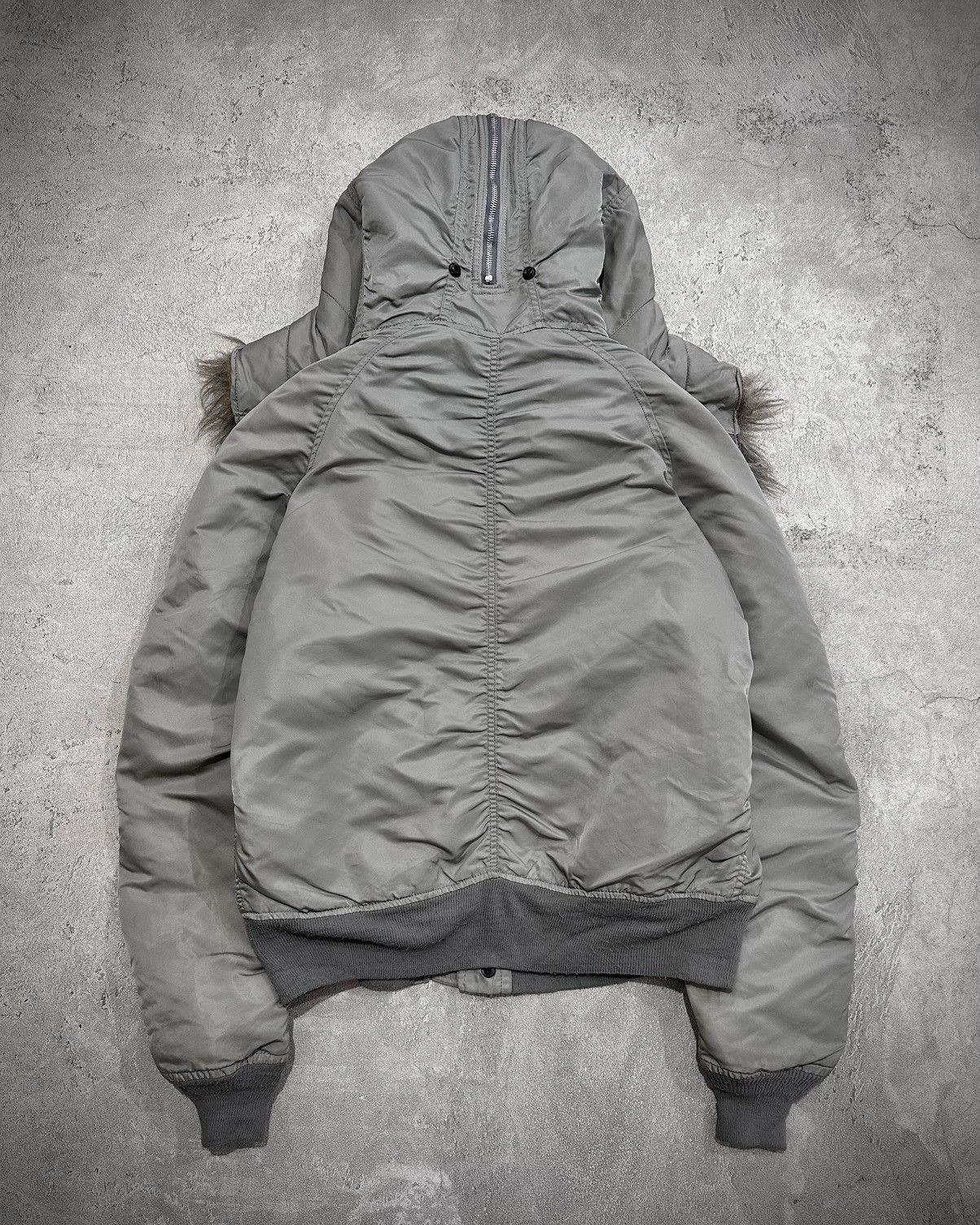 Alpha Industries Vintage Alpha Industries Attached Hood N-2b Jacket Size US L / EU 52-54 / 3 - 6 Thumbnail