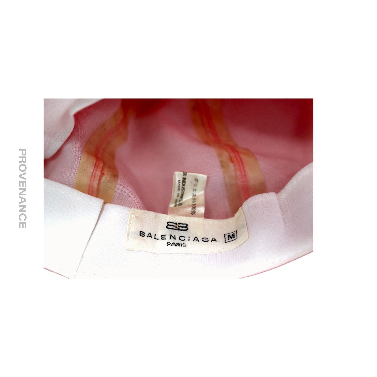 Balenciaga 🔴 Balenciaga BB Logo Embroidered Bucket Hat - Red Size ONE SIZE - 6 Thumbnail