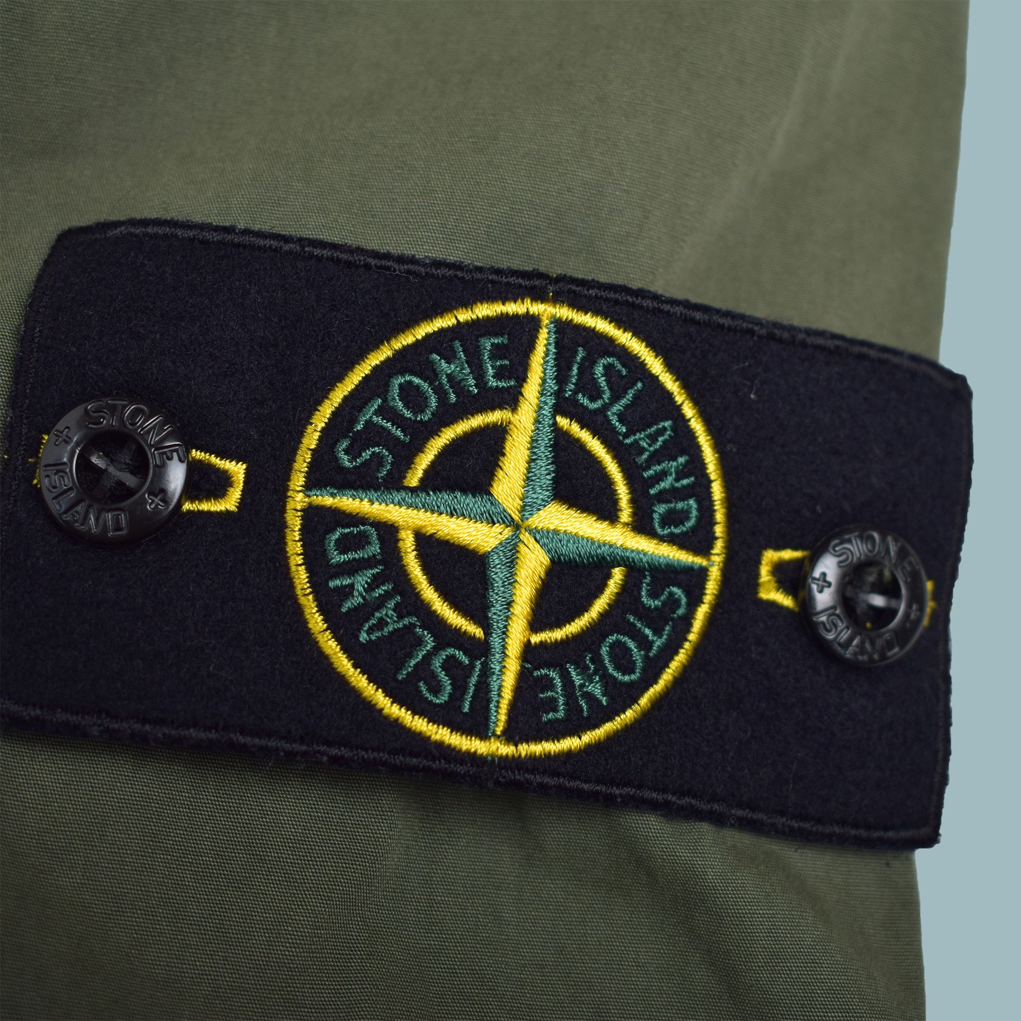 Stone Island STONE ISLAND GARMENT DYED OVERSHIRT OLIVE GREEN LARGE Size US L / EU 52-54 / 3 - 2 Thumbnail