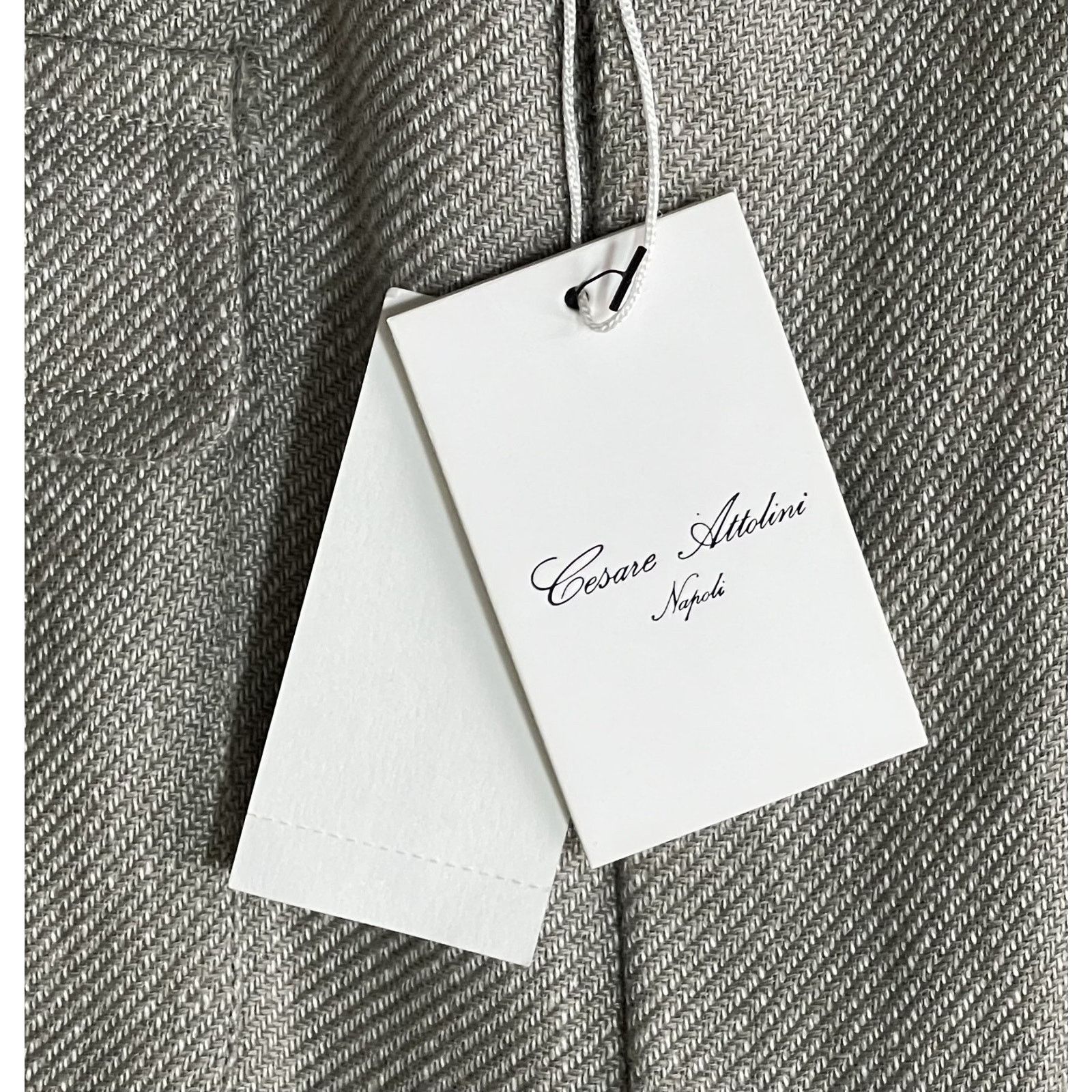 Cesare Attolini $3,800 NWT Cesare Attolini Jacket Gray Italian Wool 58/3XL Size US XXL / EU 58 / 5 - 8 Thumbnail