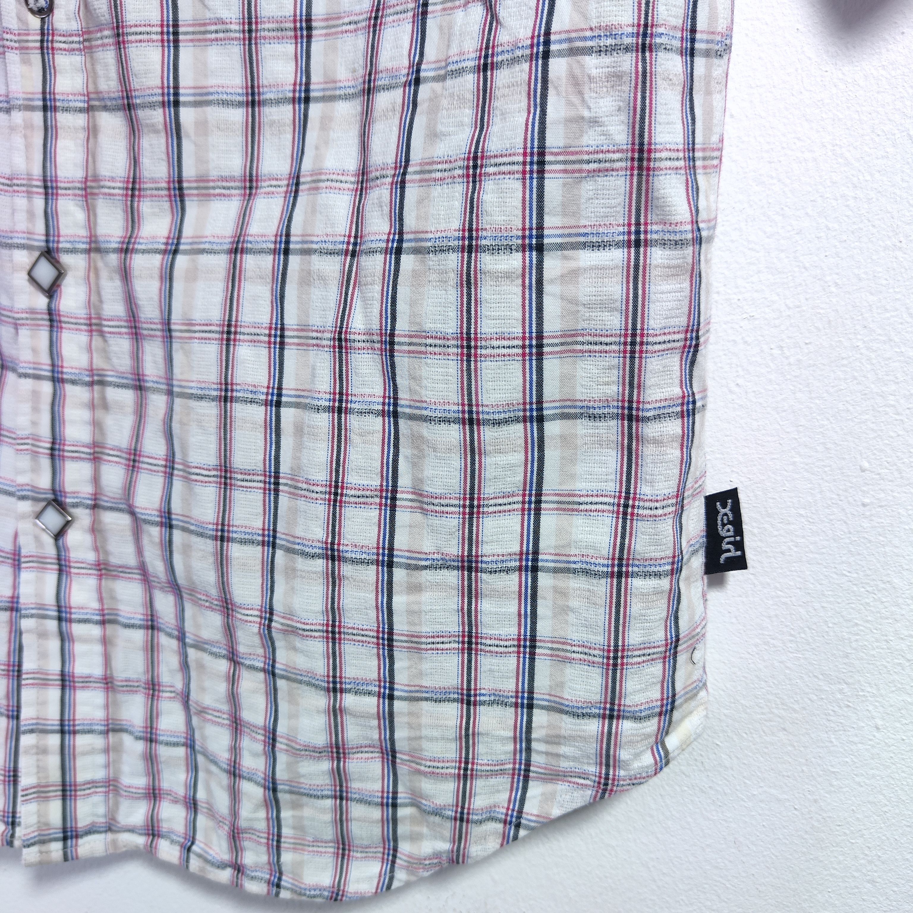 Xlarge X Girl Plaid Small Pearl snap y2k Size S / US 4 / IT 40 - 5 Thumbnail