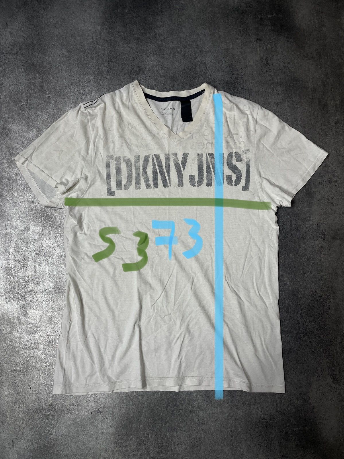 DKNY 🔥RARE🔥DKNY Vintage Y2K Tee Spellout Hype Size US M / EU 48-50 / 2 - 9 Thumbnail