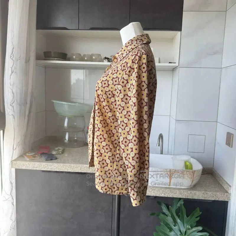 Burberry Burberry Colorful Long Sleeve Blouse for Women. Size XL / US 12-14 / IT 48-50 - 5 Thumbnail