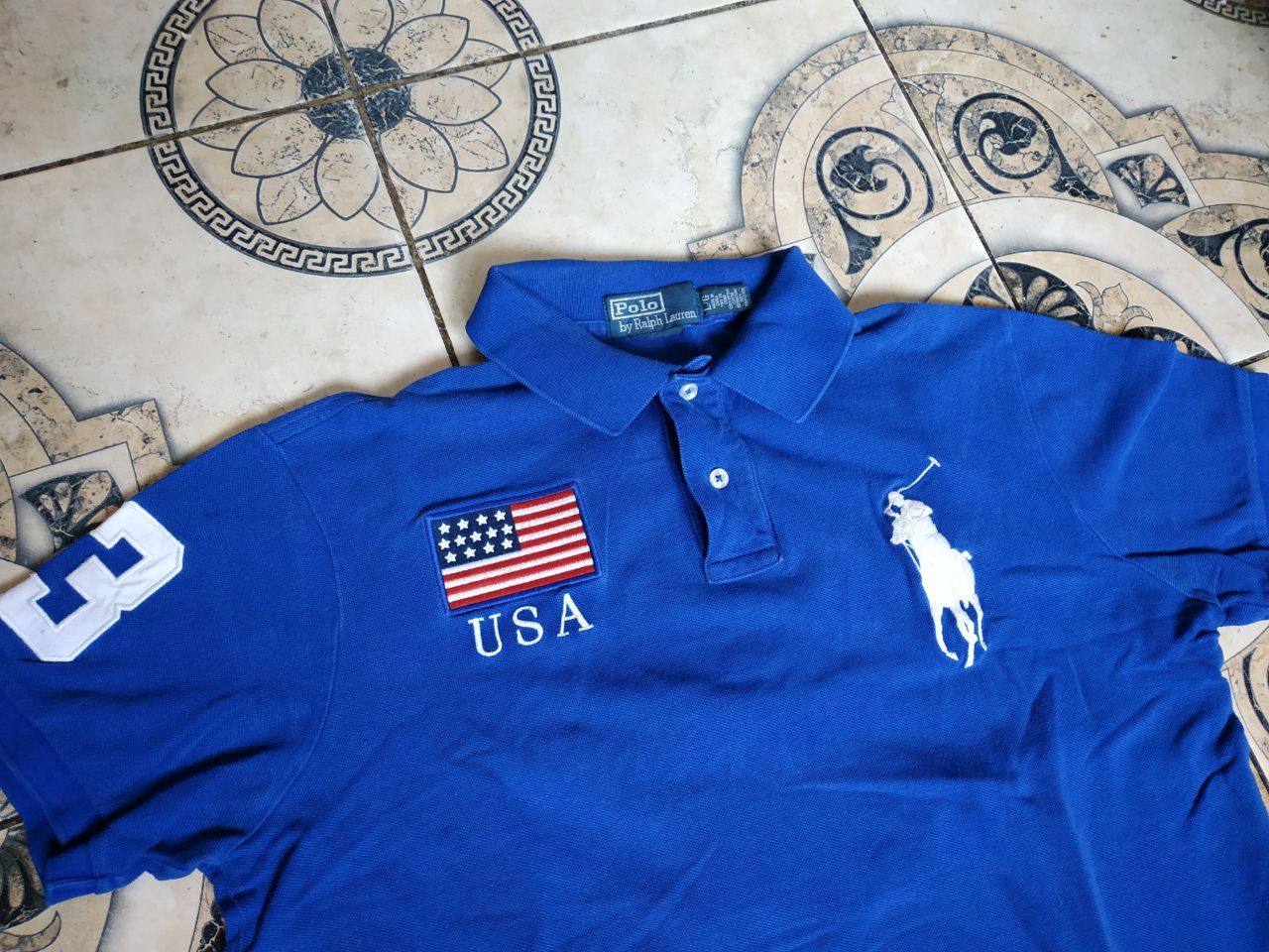 Polo Ralph Lauren Polo Ralph Lauren Big Pony USA Team United States Polo L Size US L / EU 52-54 / 3 - 2 Thumbnail