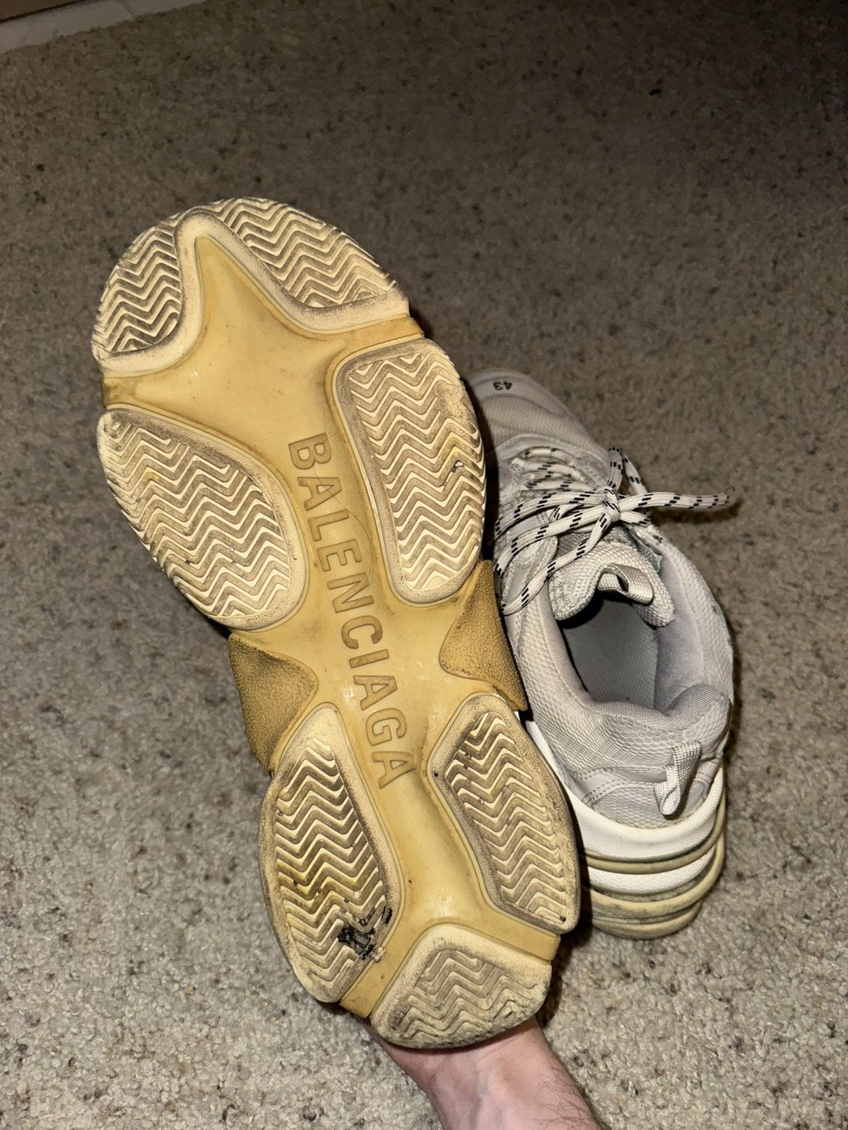 Balenciaga Balenciaga triple S sneaker Size US 10 / EU 43 - 4 Thumbnail