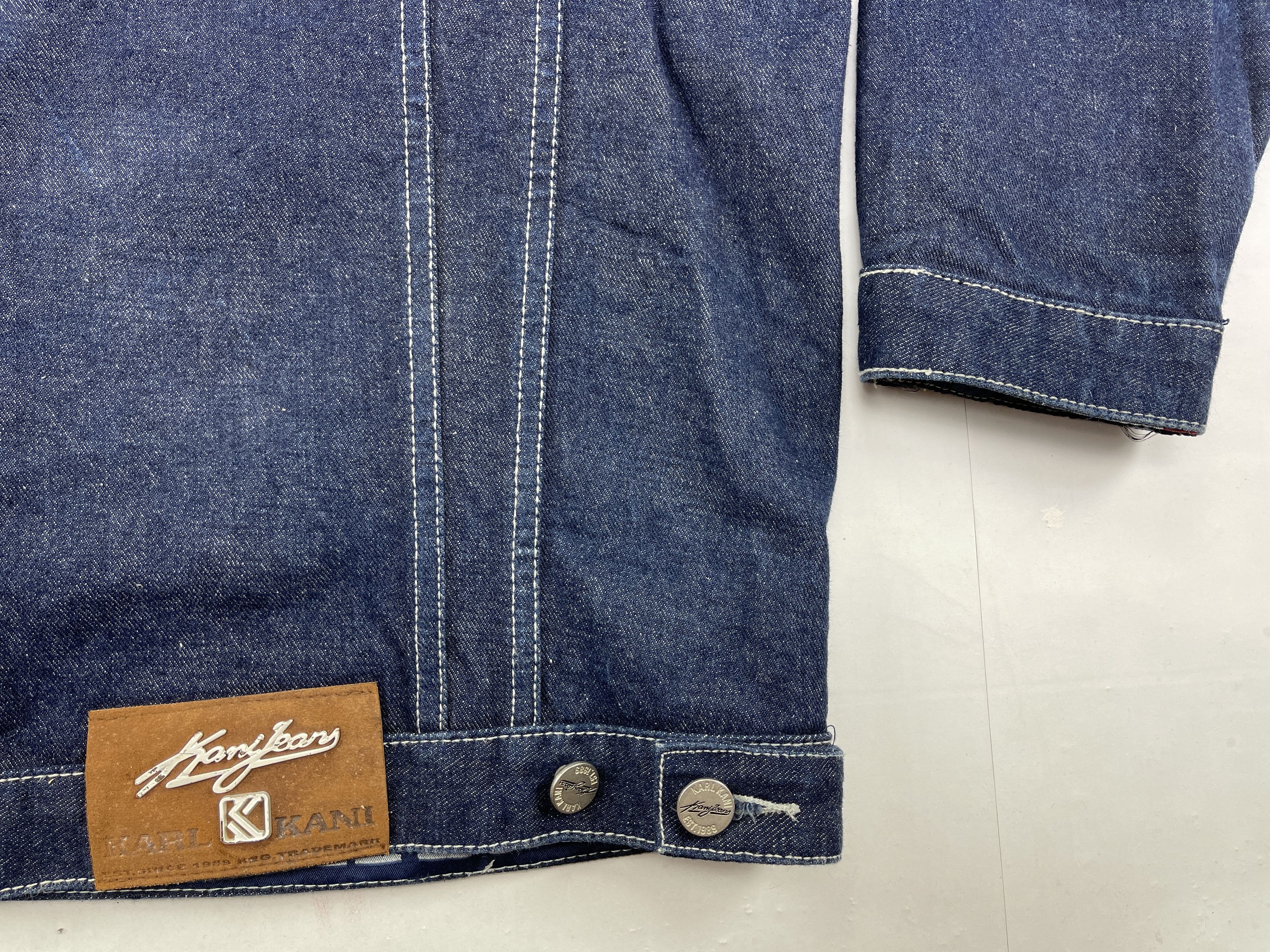 Karl Kani Karl Kani jacket, blue, vintage Kani denim jacket, 90s XL Size US XL / EU 56 / 4 - 11 Thumbnail