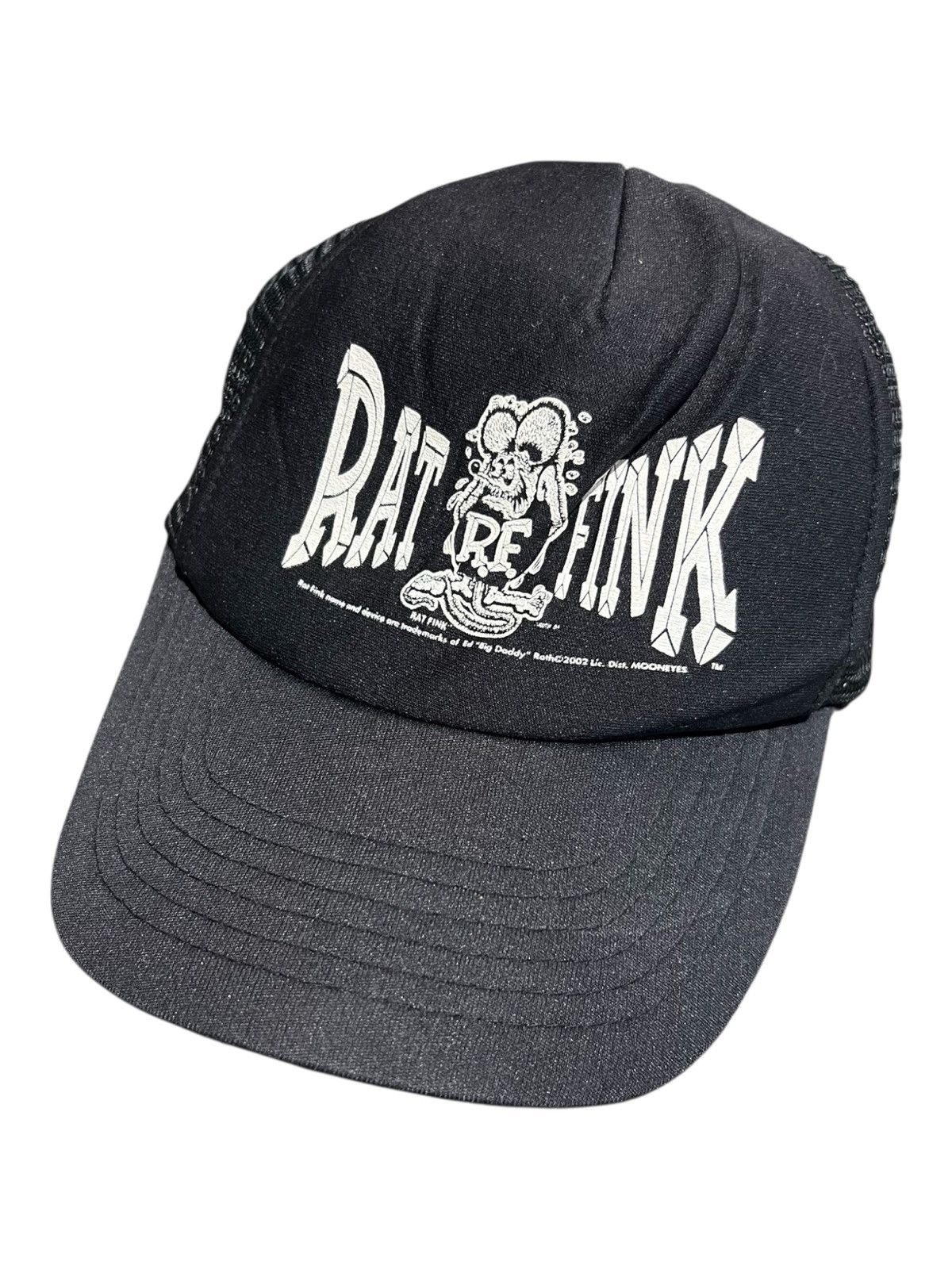 Vintage Vintage Ed Roth Big Daddy Rat Fink Snapback Mesh Cap Racing Size ONE SIZE - 2 Thumbnail
