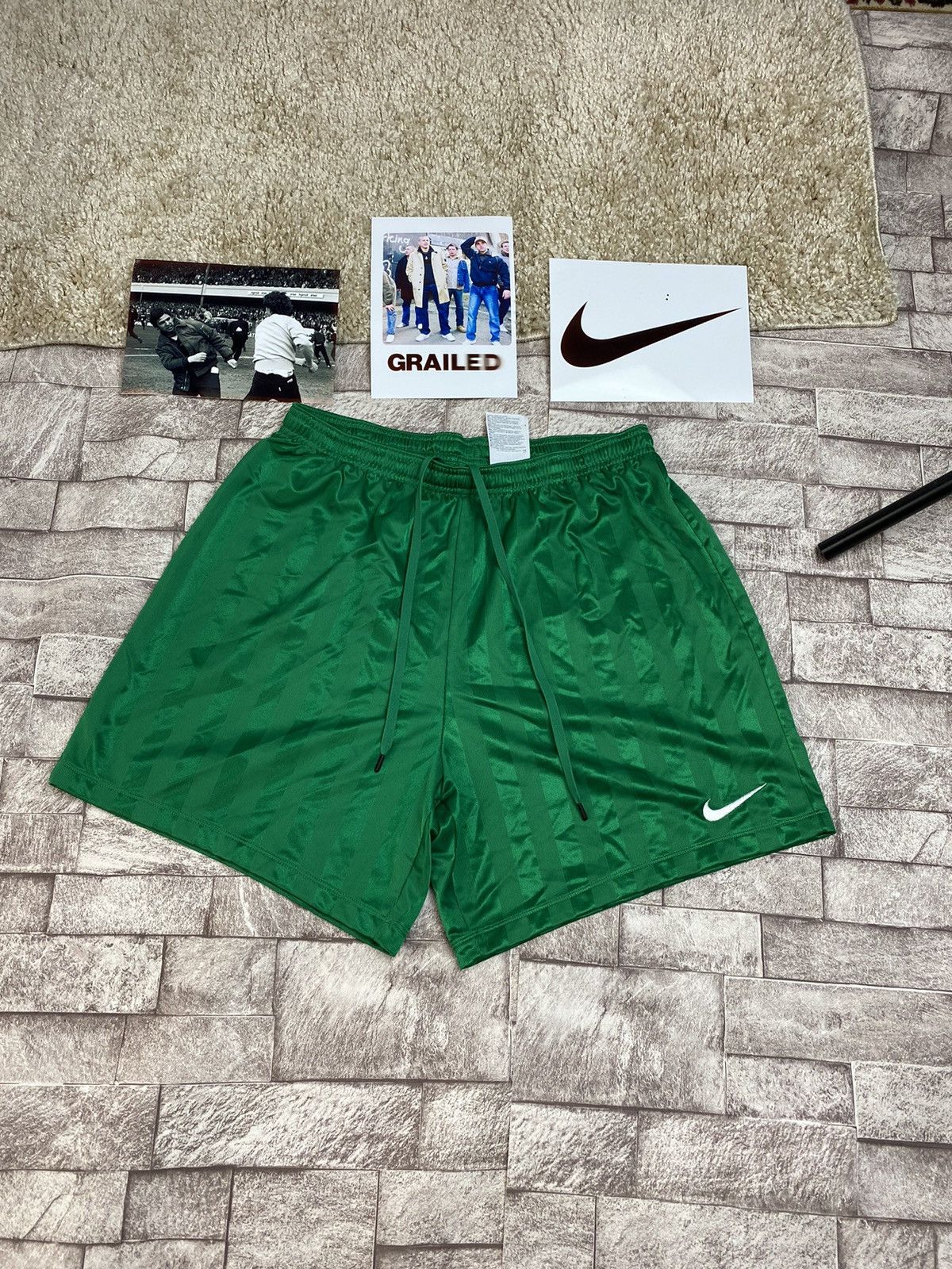 Nike × Vintage Hype Vintage Nike SOCCER Shorts XL Size US 36 / EU 52 - 2 Thumbnail