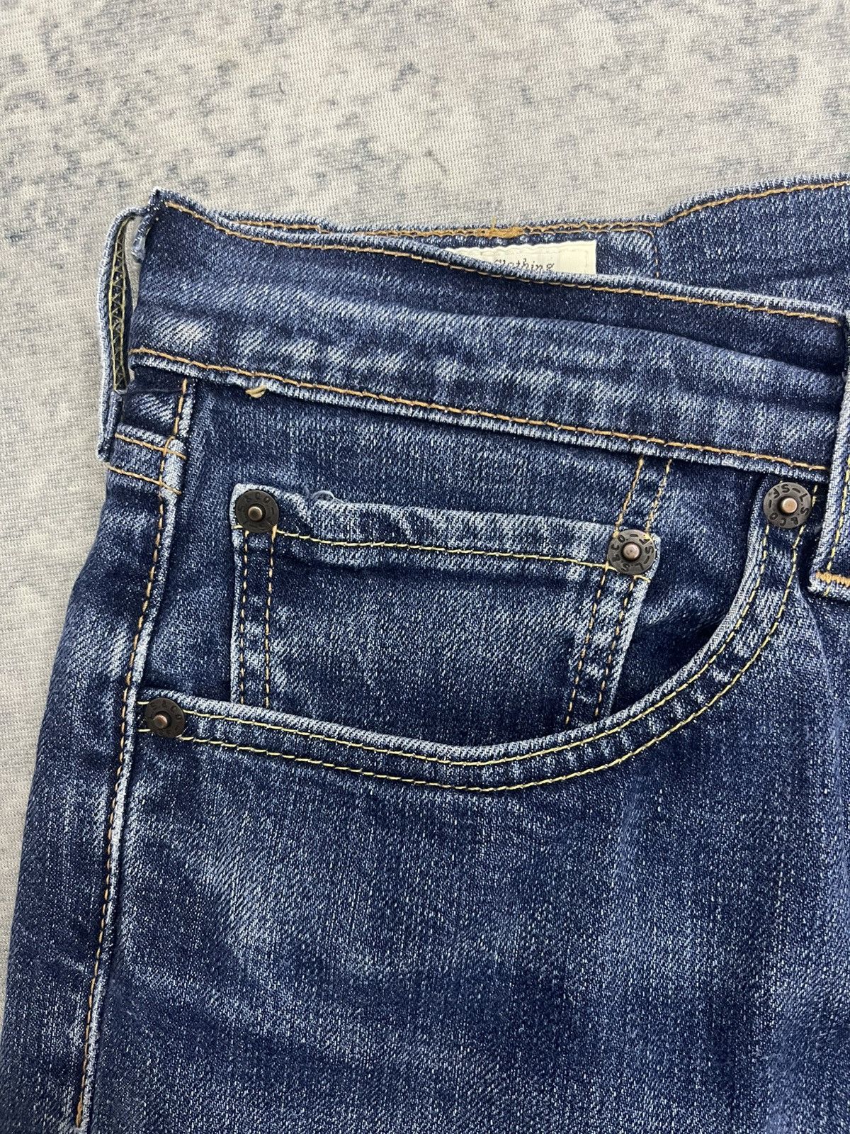 Levi's 90s Levis 505 Big E Distressed Denim Size US 31 - 4 Thumbnail