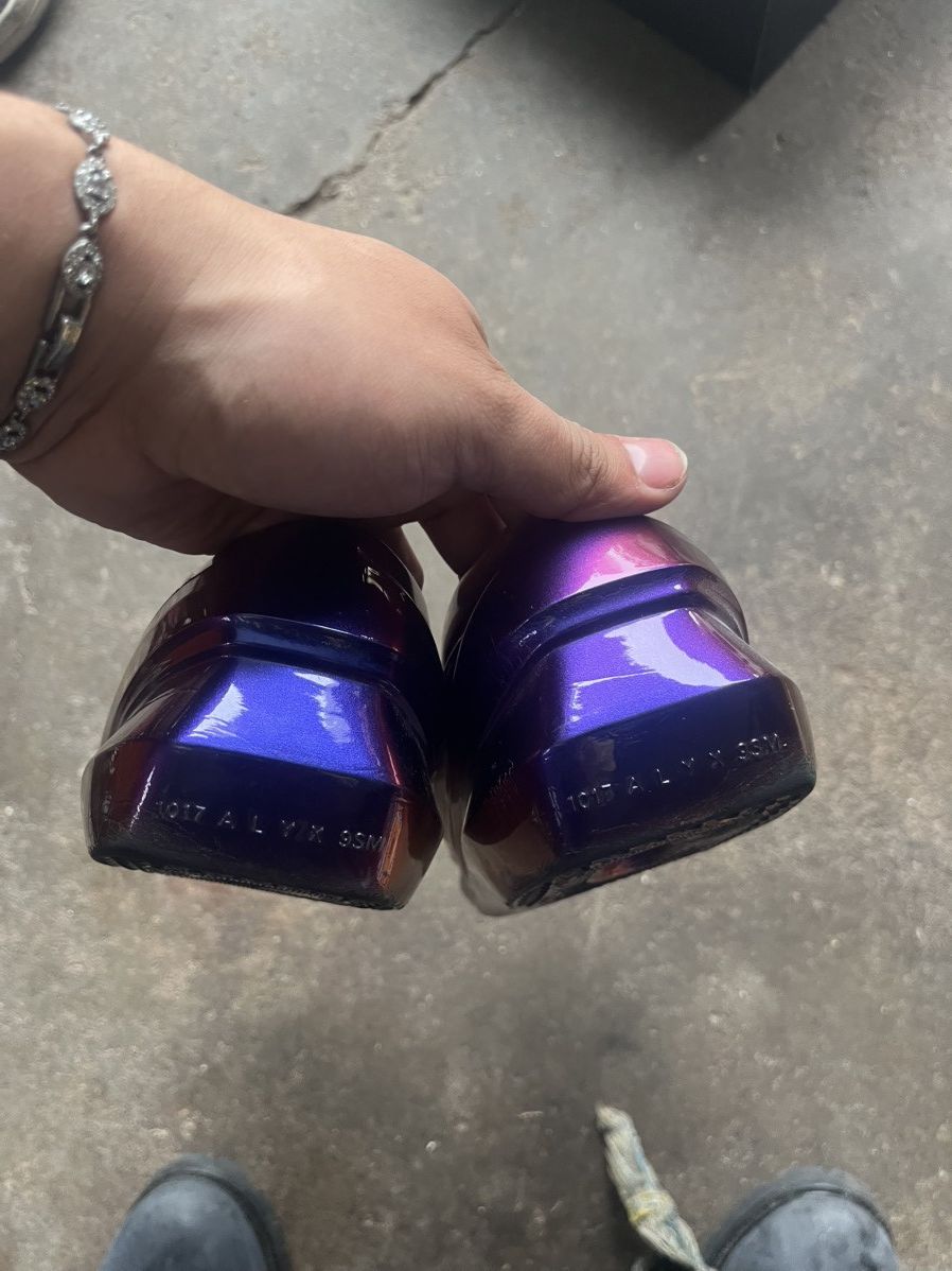 1017 ALYX 9SM × Alyx × Japanese Brand Y2K 1017 ALYX 9SM - Mono Calabrone Purple Slip Ons used 44 Size US 11 / EU 44 - 6 Thumbnail
