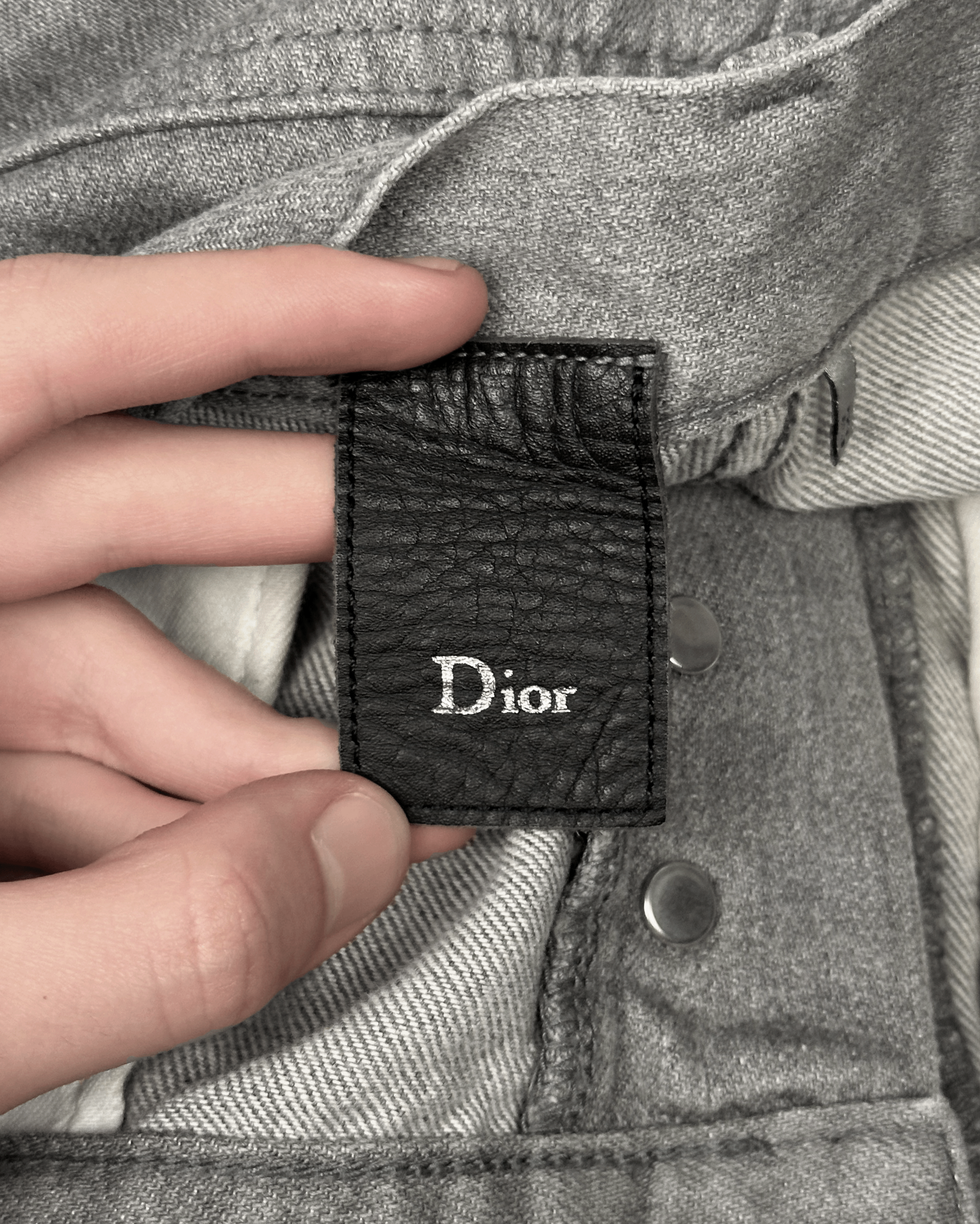 Dior Dior Homme Slim Grey Jeans Size US 30 / EU 46 - 8 Thumbnail