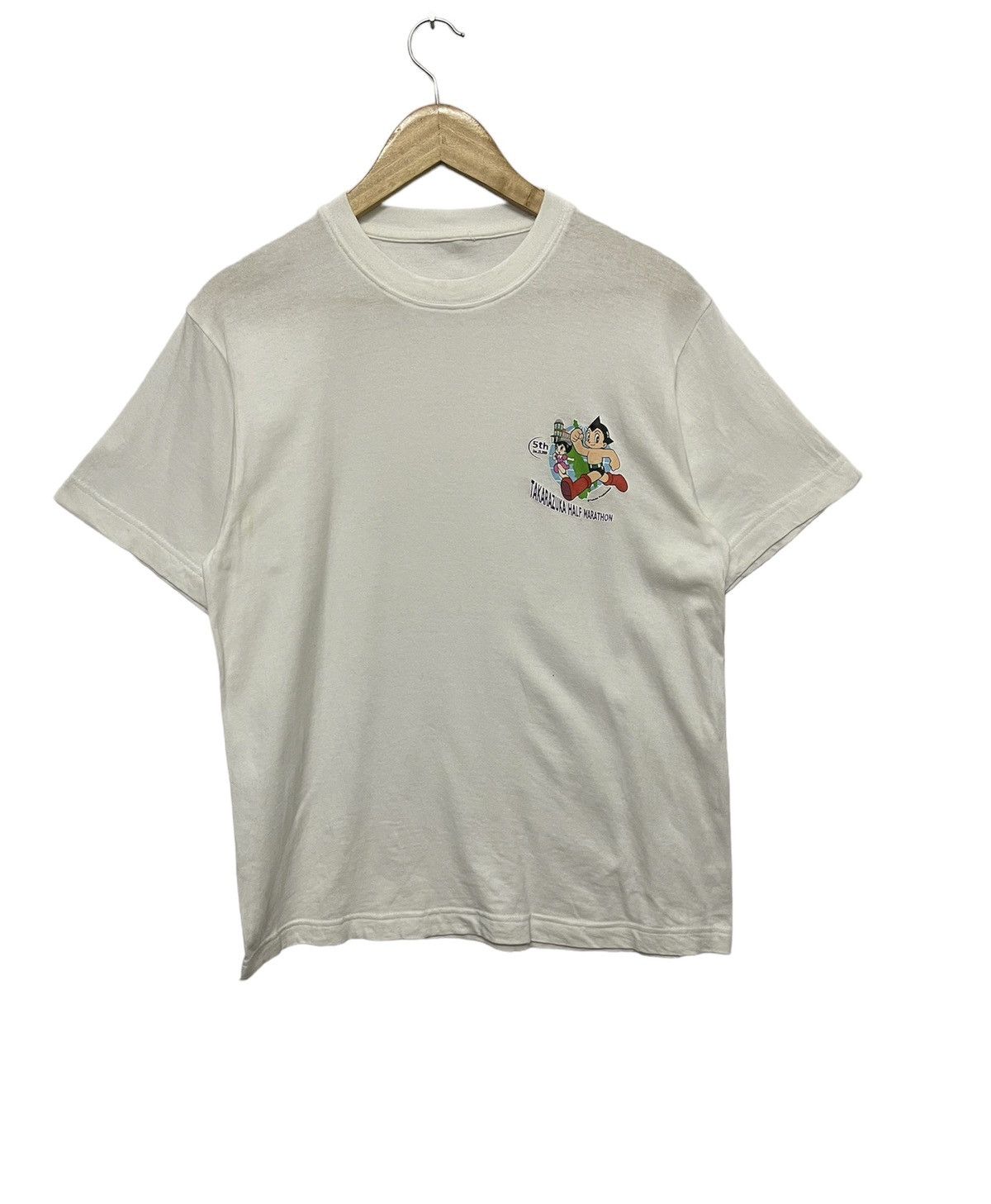 Japanese Brand Vintage Astro Boy Half Marathon T-shirt White Size US L / EU 52-54 / 3 - 1 Thumbnail