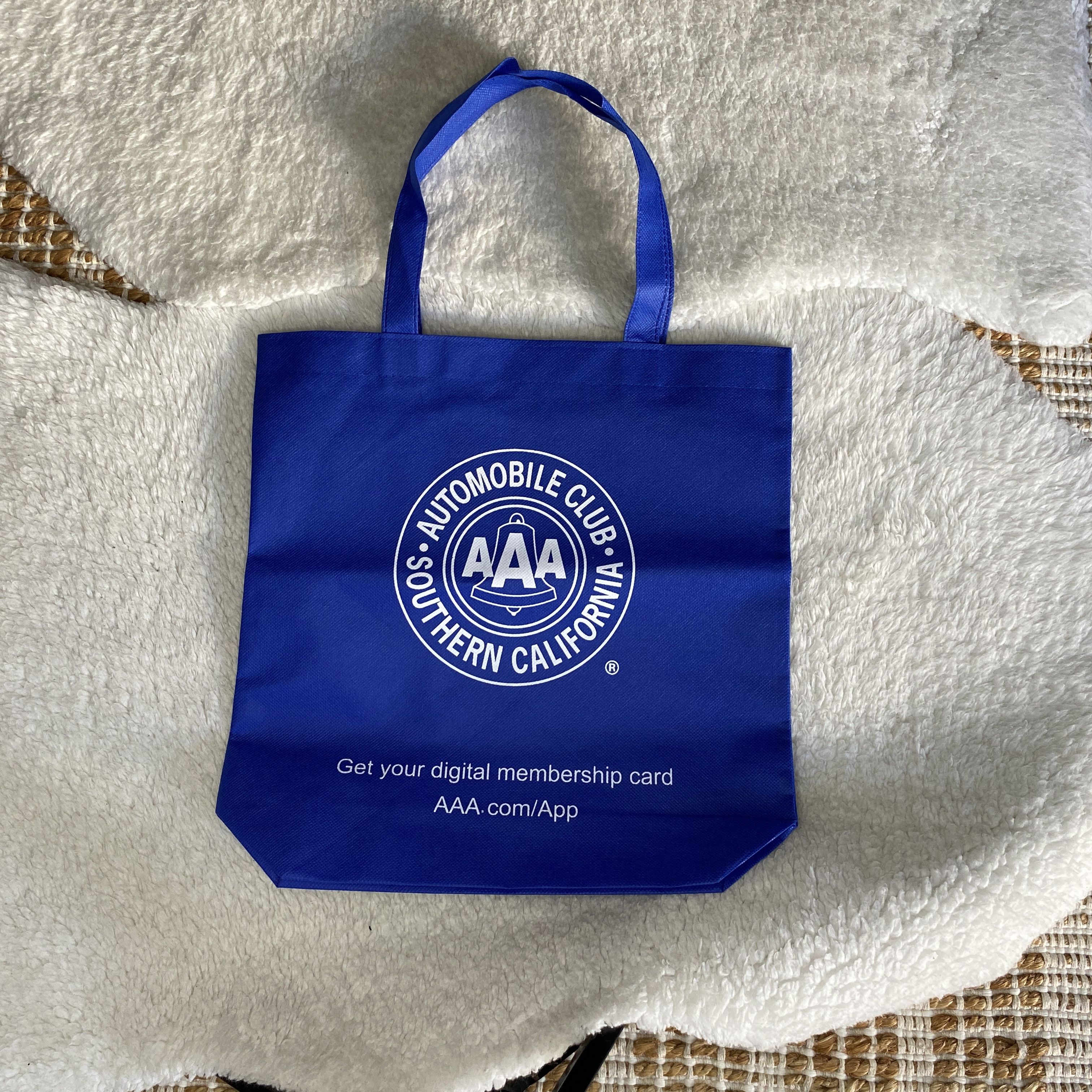 Other AAA Southern California Blue Reusable Tote Bag Size ONE SIZE - 5 Thumbnail