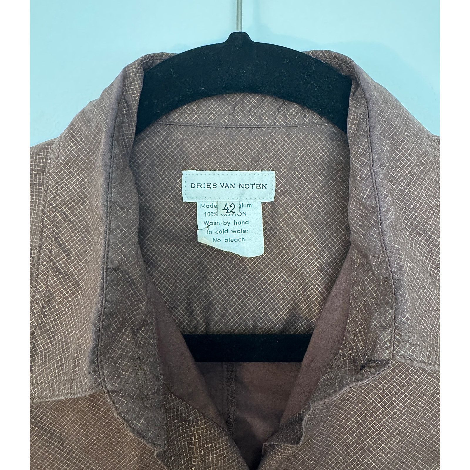 Dries Van Noten Dries Van Noten Lace Shirt Brown Size S / US 4 / IT 40 - 6 Thumbnail
