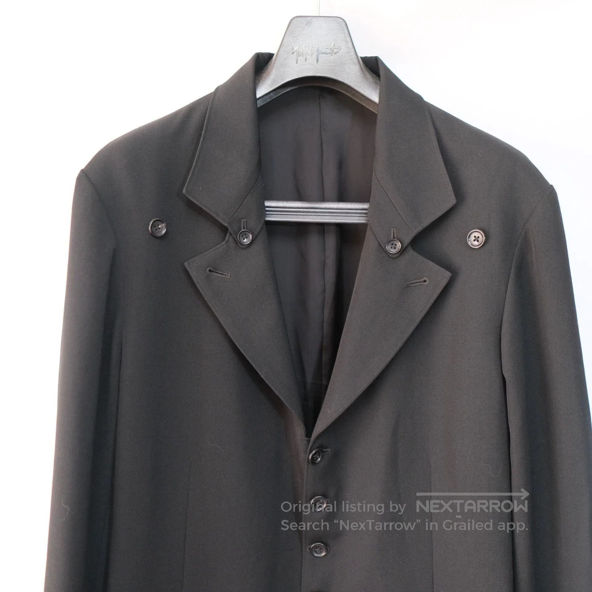 Yohji Yamamoto Yohji Yamamoto Tailcoat for Fall/Winter 2022. Size US L / EU 52-54 / 3 - 3 Thumbnail