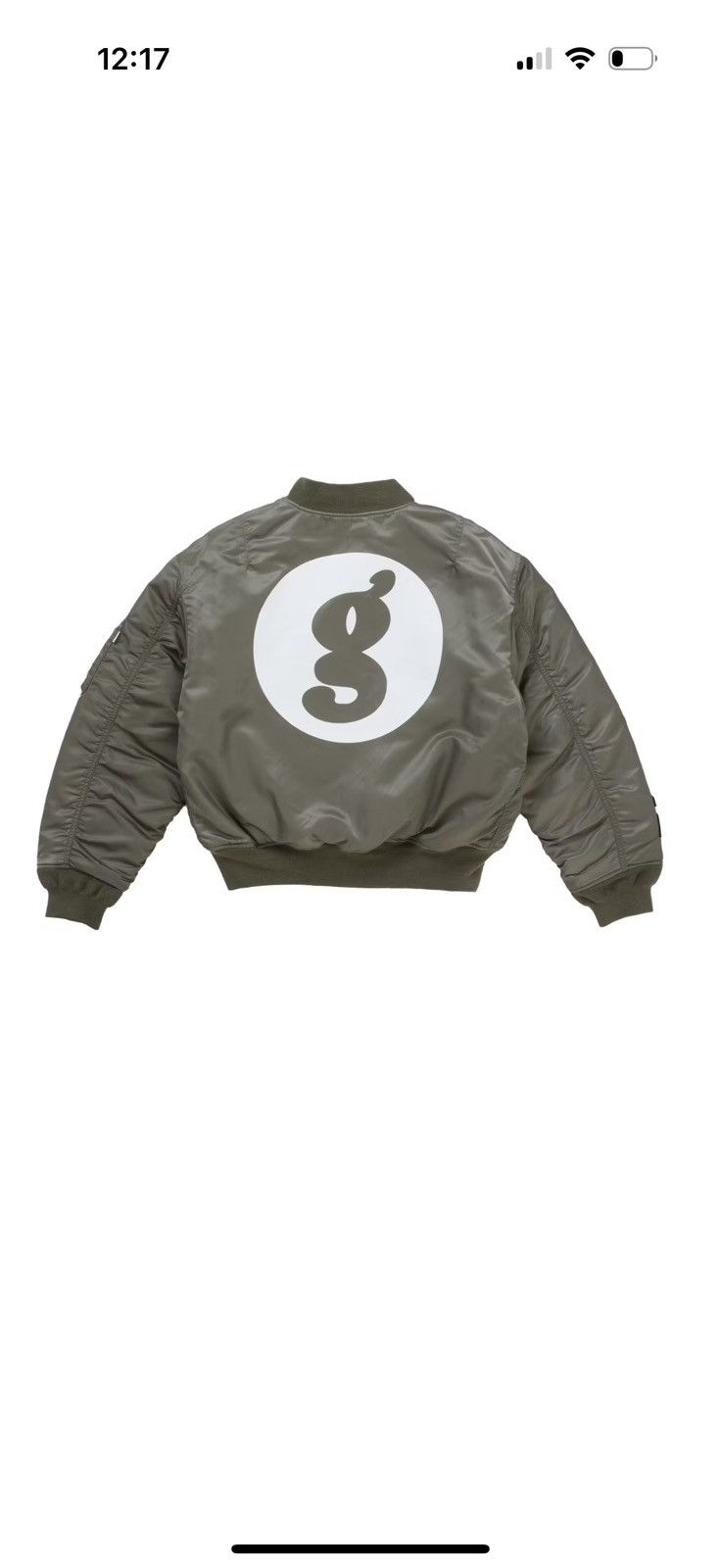 GOODENOUGH × Supreme Supreme GOODENOUGH Reversible MA-1 Size US XL / EU 56 / 4 - 5 Thumbnail