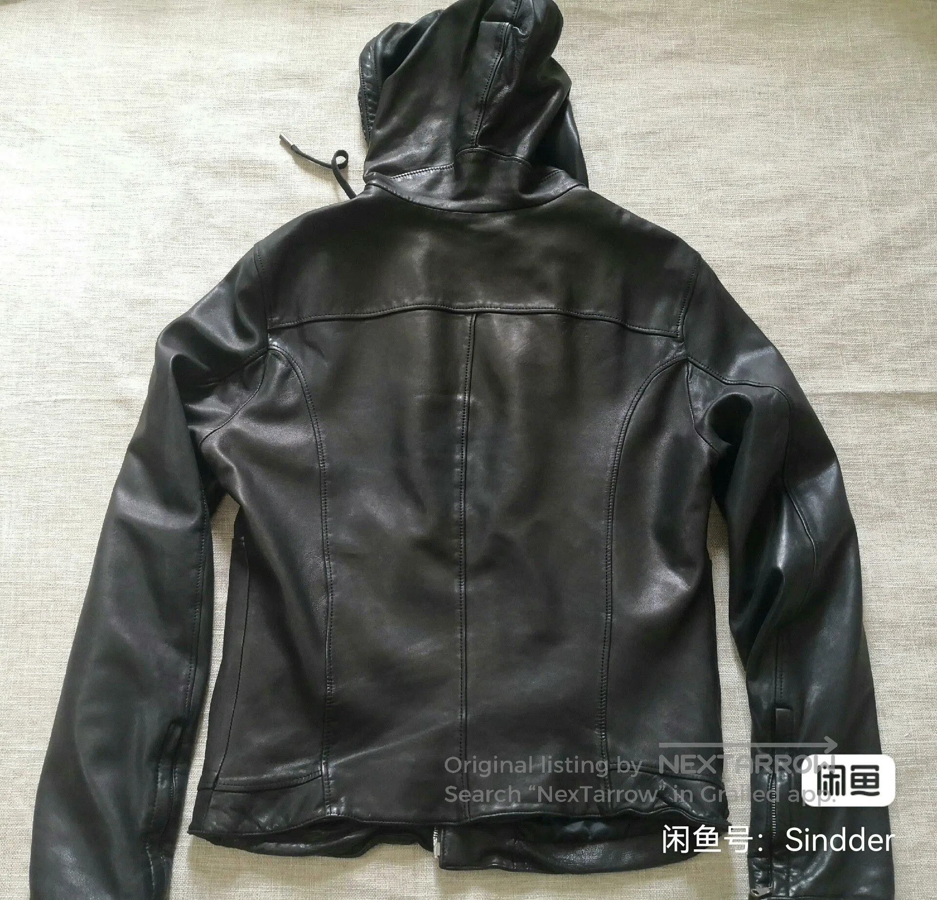 Dolce & Gabbana Dolce&Gabbana Leather Hooded Jacket. Size US M / EU 48-50 / 2 - 6 Thumbnail