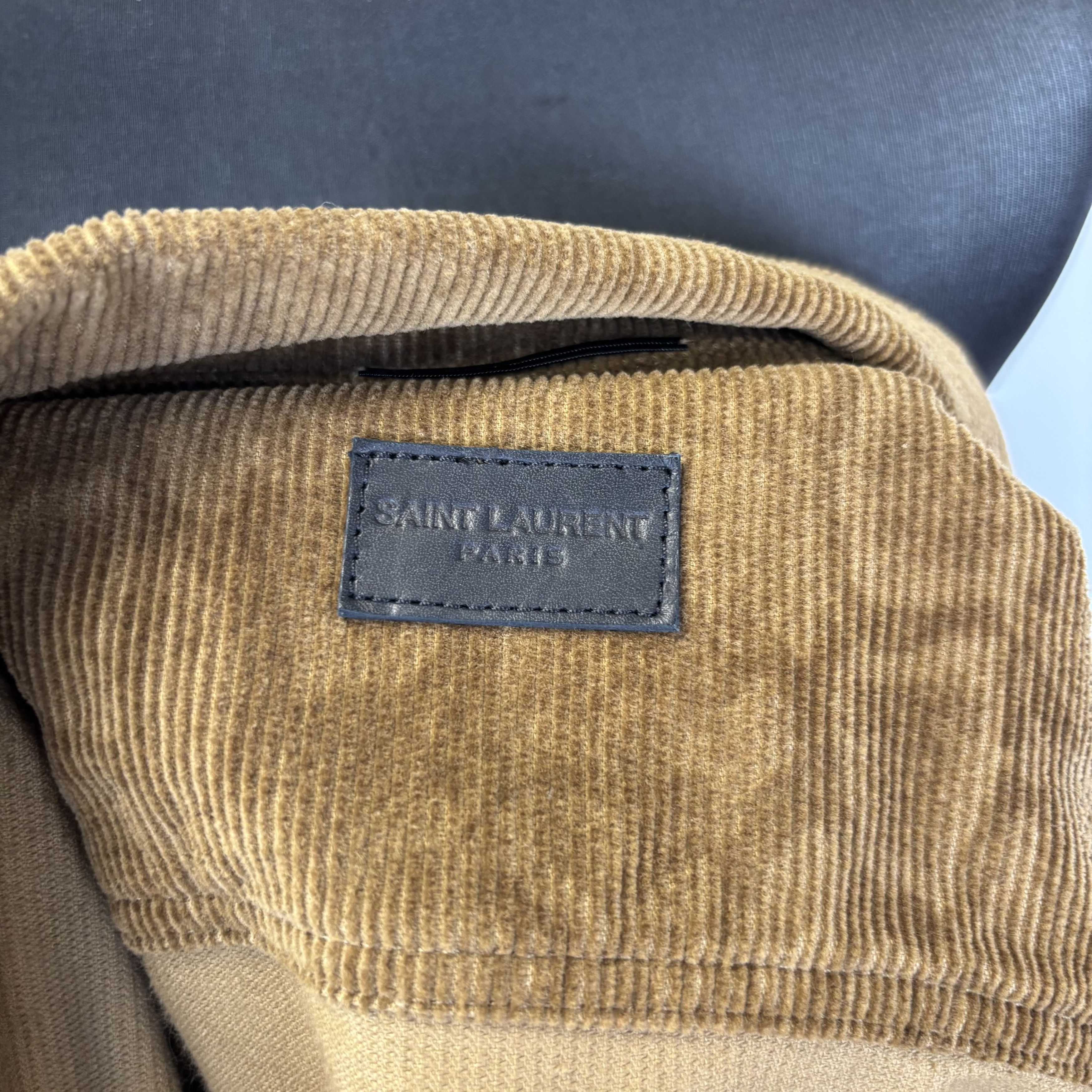 Saint Laurent Paris Saint Laurent Courduroy Jacket Size US XL / EU 56 / 4 - 6 Thumbnail