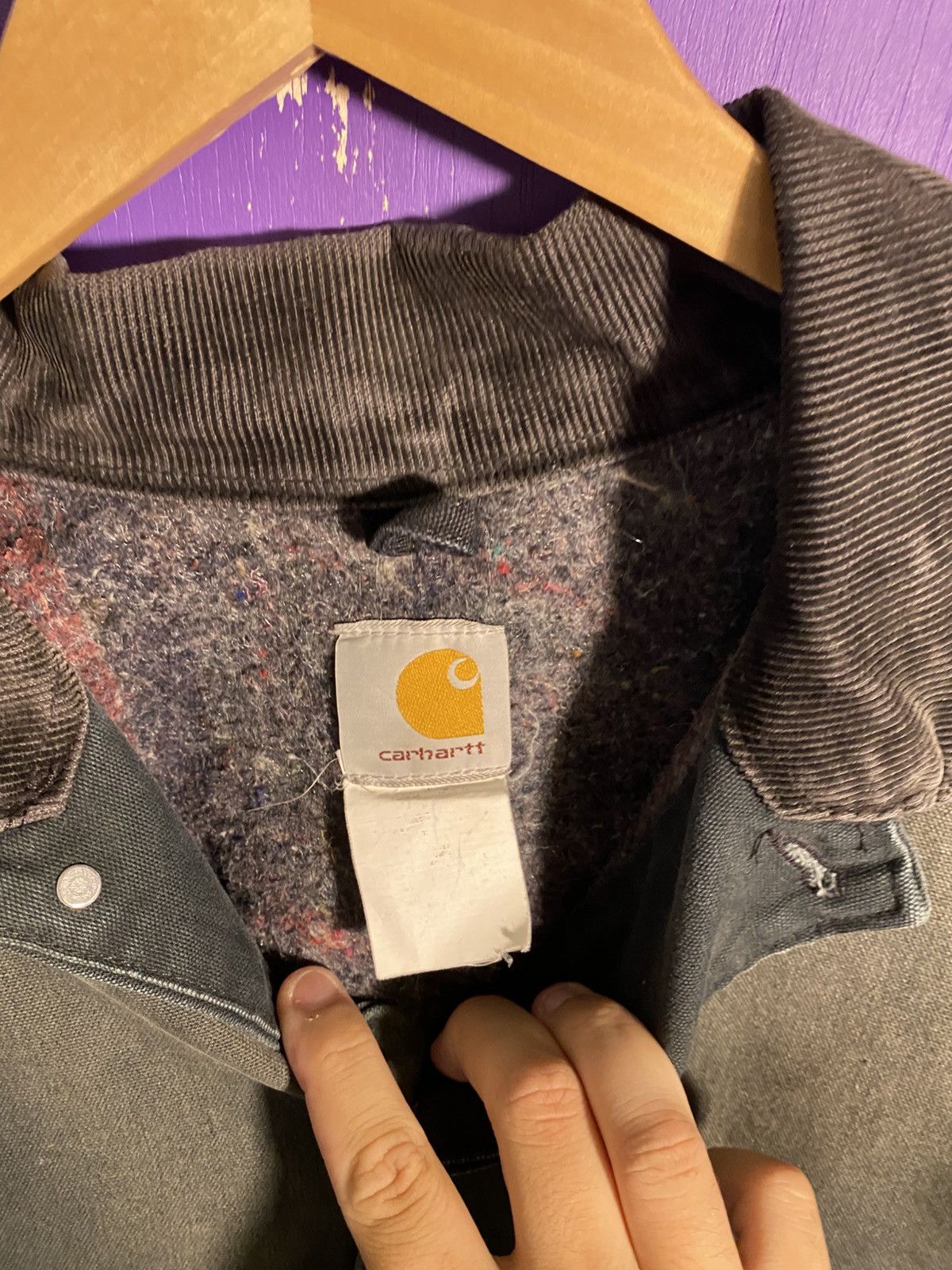 Carhartt Vintage 90s Carhartt distressed chore coat Size US XL / EU 56 / 4 - 4 Thumbnail