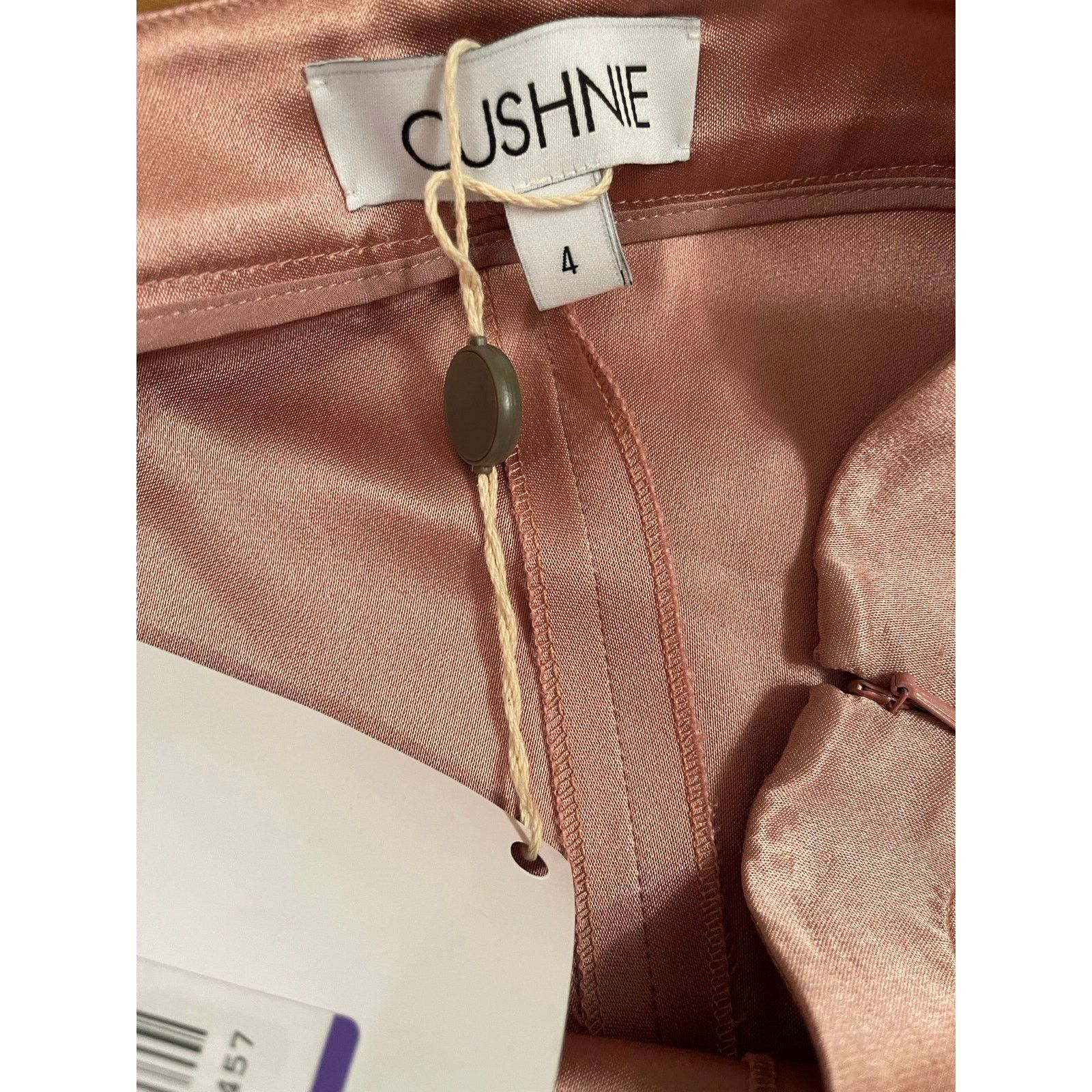 Other Cushnie Silk High Waisted Wide Leg Pant, NWT, Size:4 Size 27" / US 4 / IT 40 - 7 Thumbnail