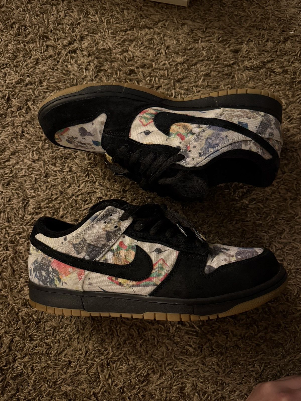 Nike SB Nike SB Supreme Rammellzee Size 12 Size US 12 / EU 45 - 1 Thumbnail