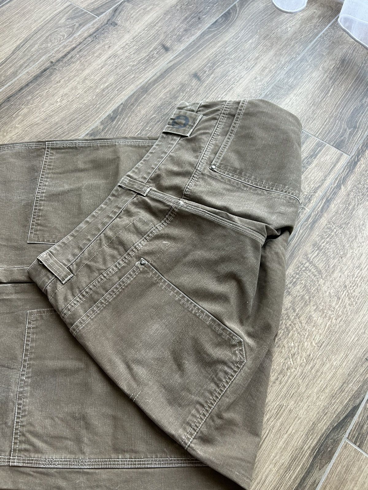 Japanese Brand × Vintage Vintage Murphy&Nyc Double knee baggy mens pants japenese Size US 34 / EU 50 - 3 Thumbnail