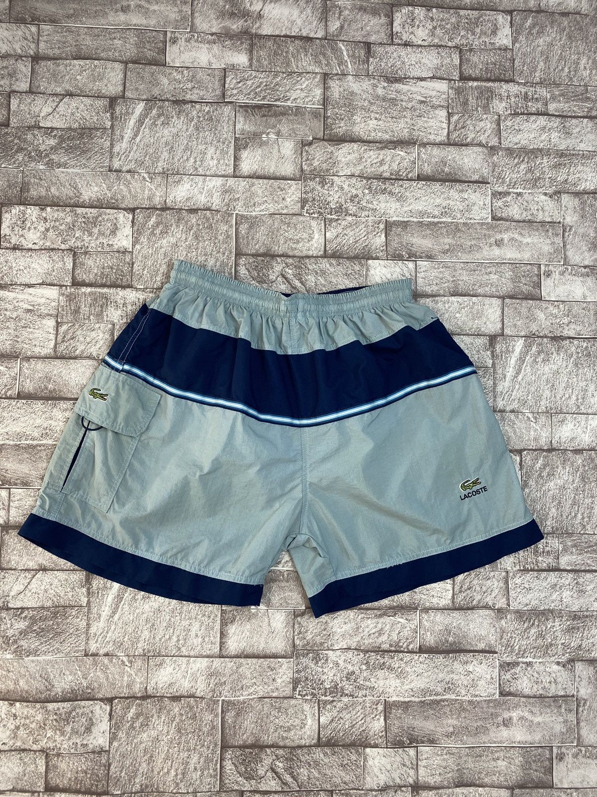 Lacoste × Vintage Rare Hype Vintage Lacoste Shorts Size US 32 / EU 48 - 1 Thumbnail
