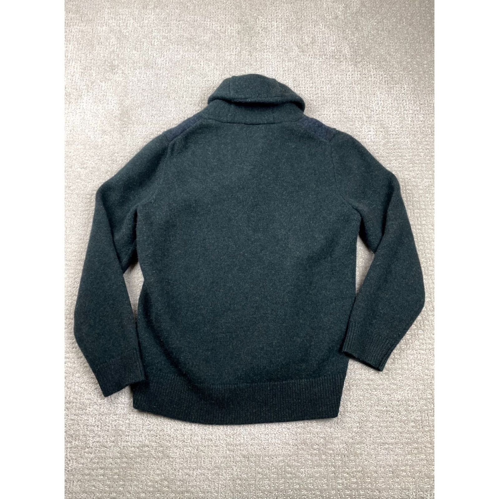 Vineyard Vines Vineyard Vines Sweater Men S Regular Long Sleeve Blue Wool Knit Pullover Shawl Collar Logo Shrunk? Size US S / EU 44-46 / 1 - 5 Thumbnail