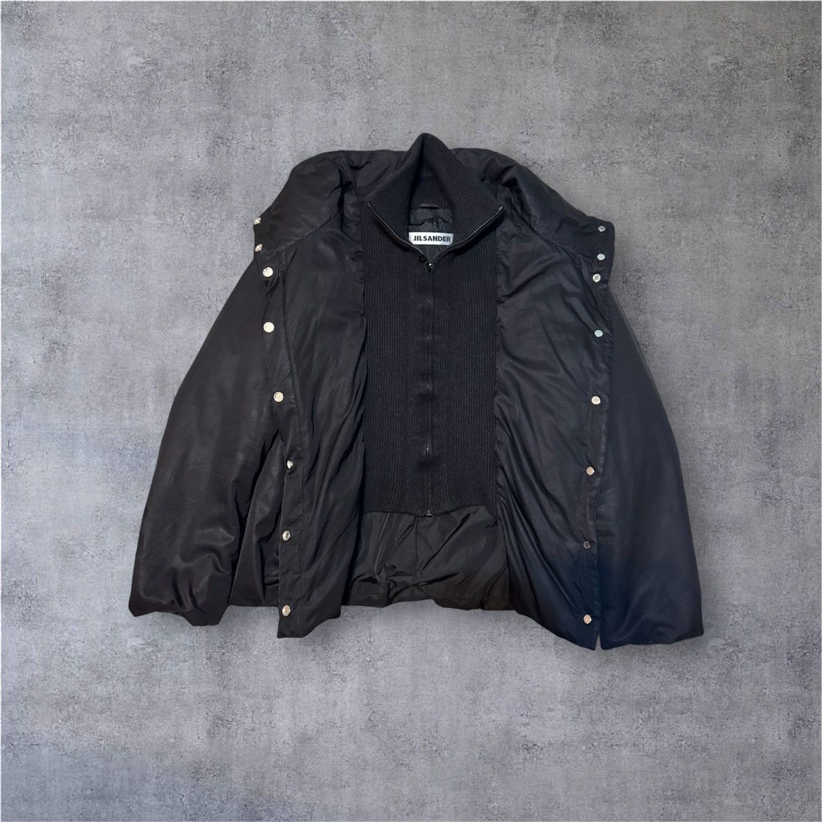 Jil Sander Jil sander down jacket black avant garde Size M / US 6-8 / IT 42-44 - 1 Thumbnail