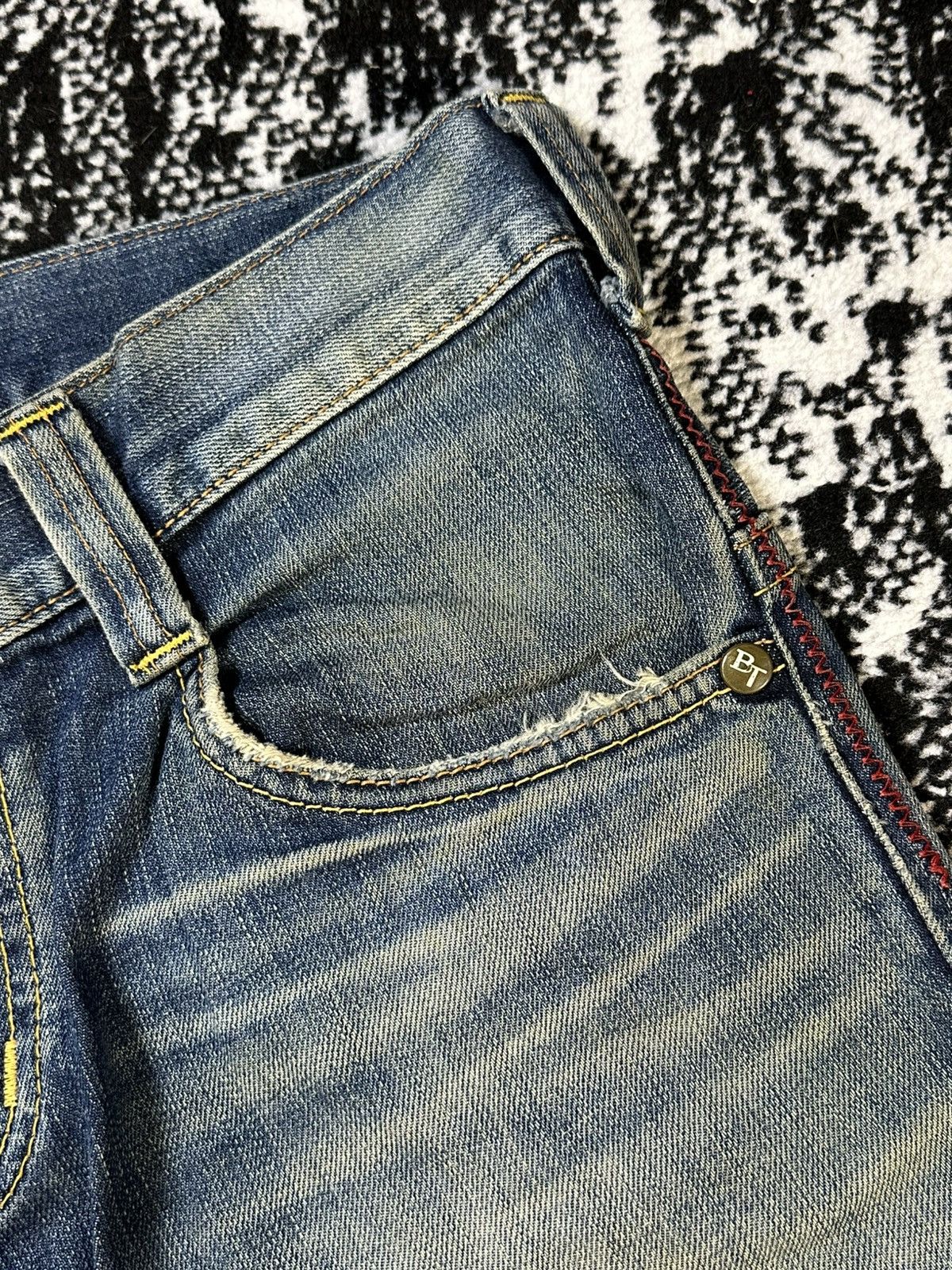 Edwin Flare Edwin Bucke Back Blue Trip Mud Wash Denim 30X32 Size US 30 / EU 46 - 6 Thumbnail
