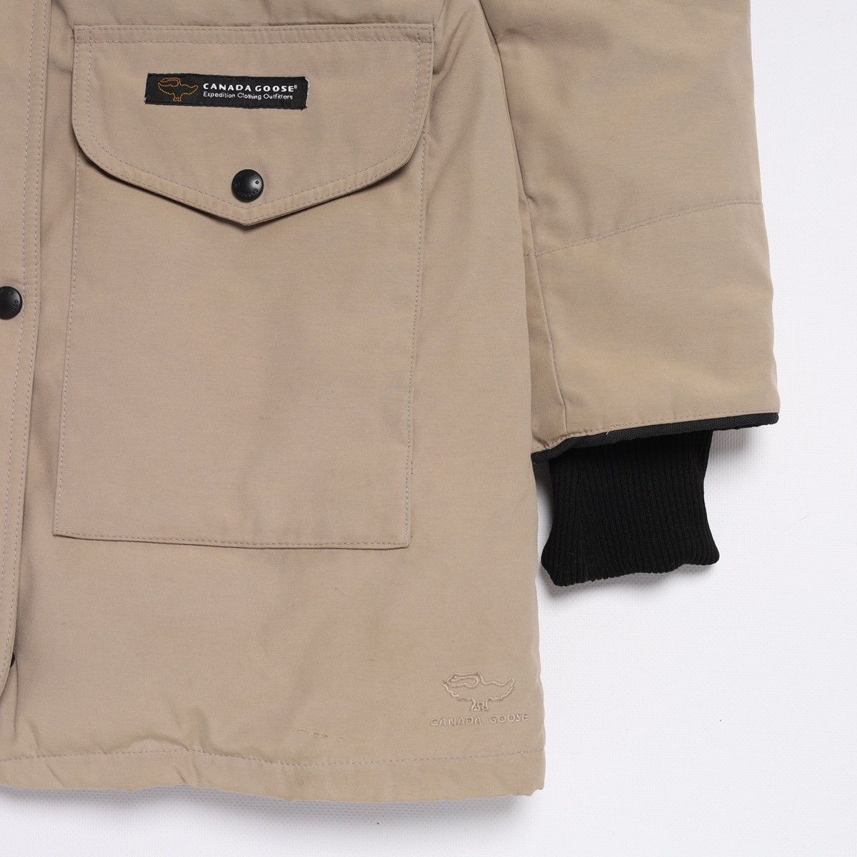 Canada Goose Canada Goose Trillium Down Parka Jacket Hooded Fur Coat Beig Size M / US 6-8 / IT 42-44 - 3 Thumbnail