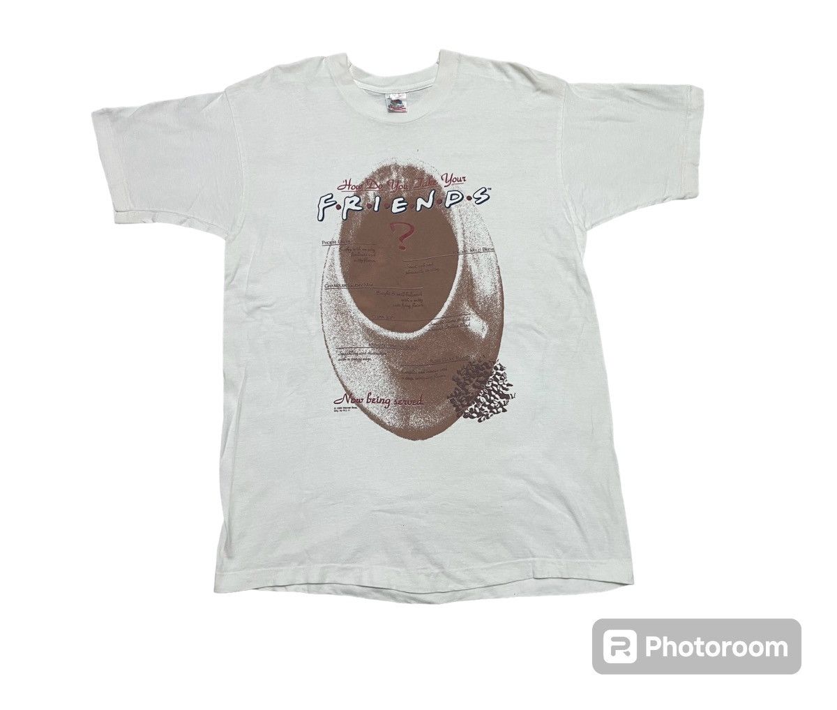 Vintage RARE FRIENDS SERIES 1995 WARNER BROS VINTAGE TEES Size US L / EU 52-54 / 3 - 2 Thumbnail