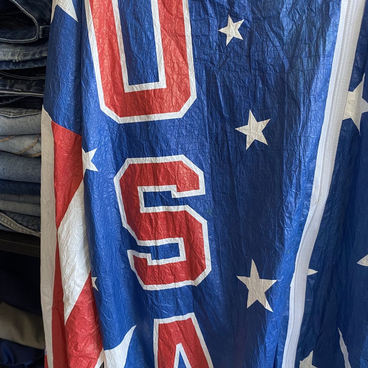 USA Olympics Vintage USA Olympic overprinted graphic rare 1980’s jacket Size US XL / EU 56 / 4 - 4 Thumbnail