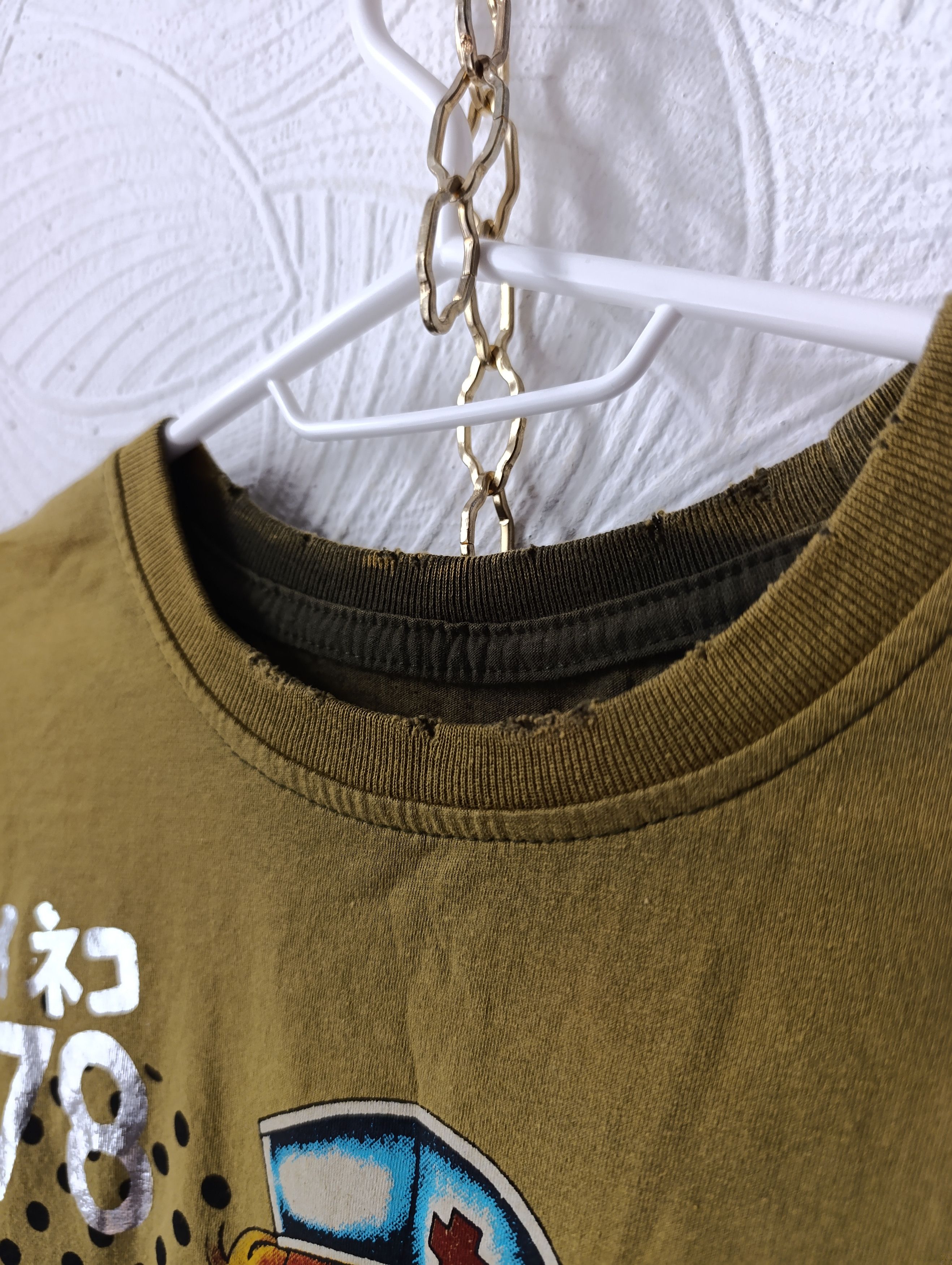 Japanese Brand T-SHIRT SHIROI NEKO BRAUN ROCKING NURSE JAPANESE BRAND Size US S / EU 44-46 / 1 - 3 Thumbnail