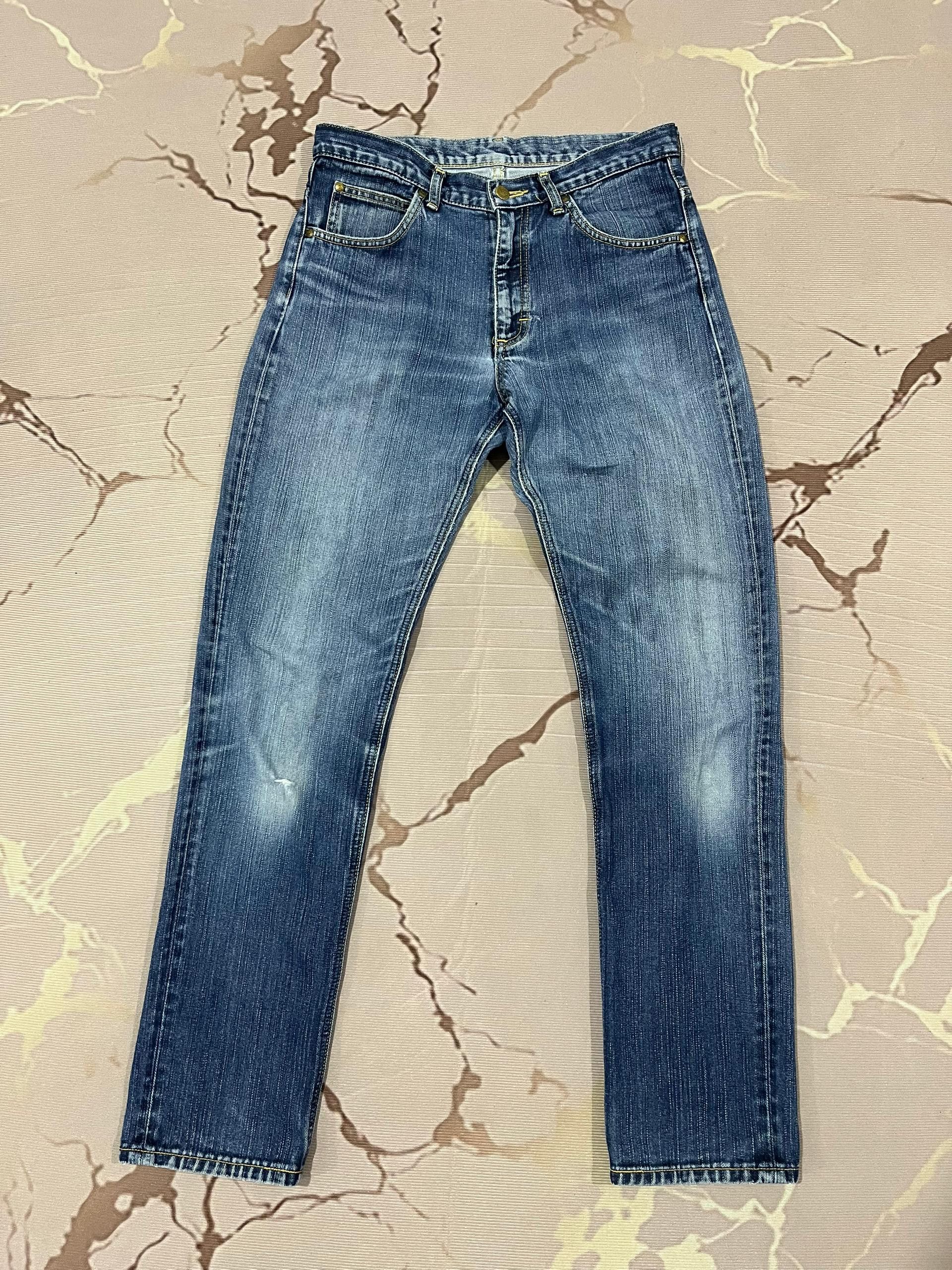 Lee Lee Vintage Wash Denim Jeans W32 Distressed Fade Size US 32 / EU 48 - 1 Thumbnail